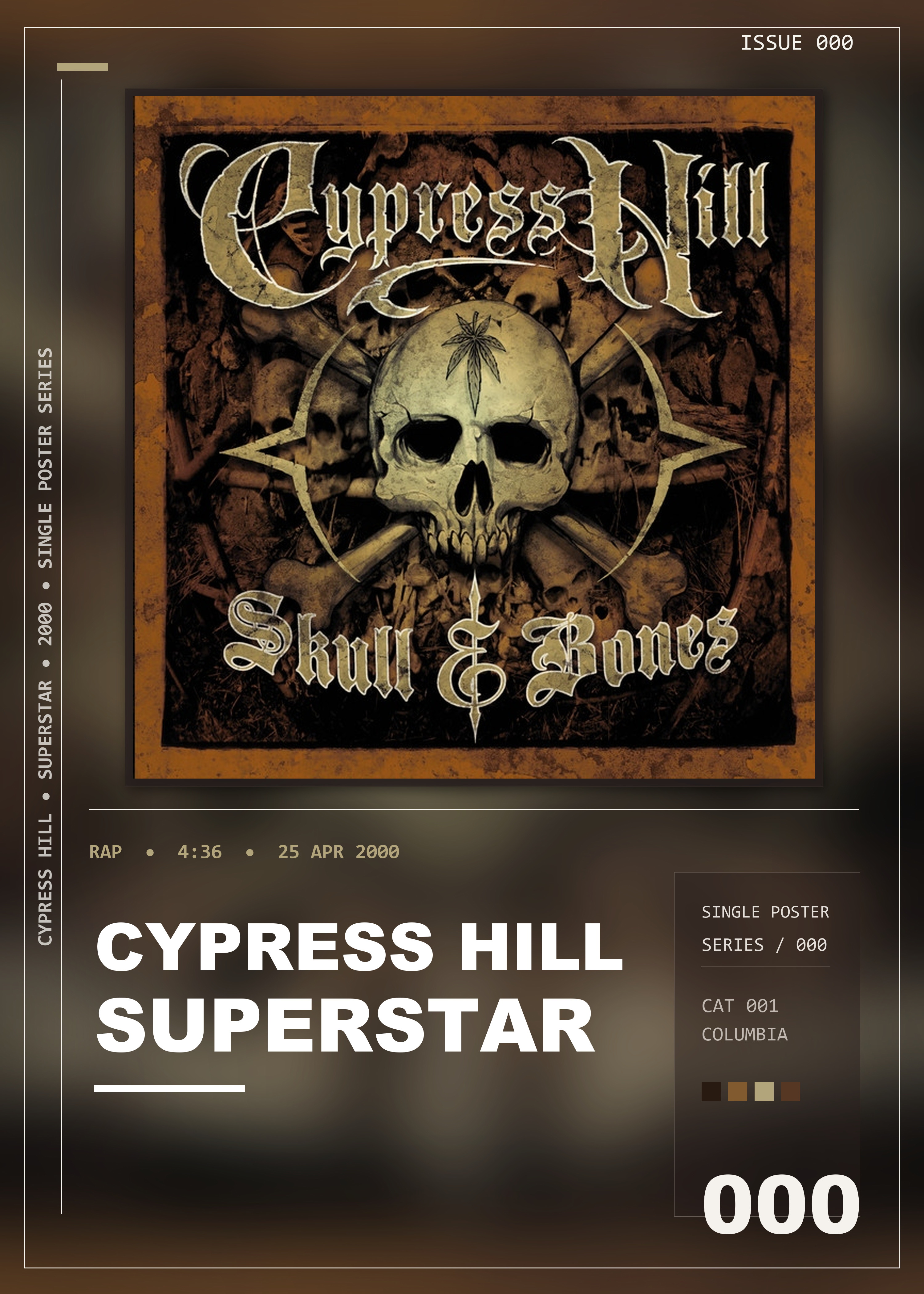Music poster: Cypress Hill - Rock Superstar