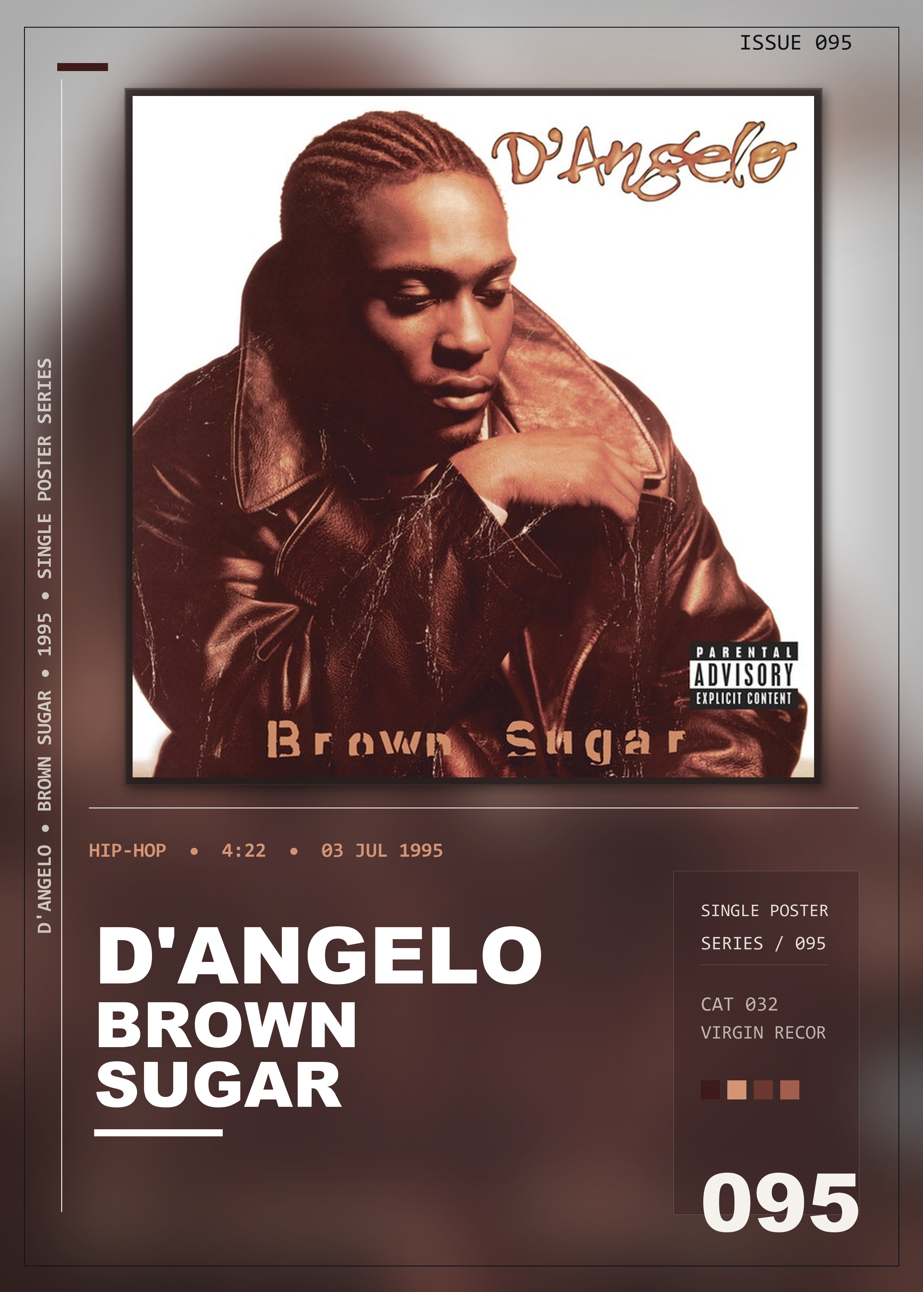 Music poster: DAngelo - Brown Sugar