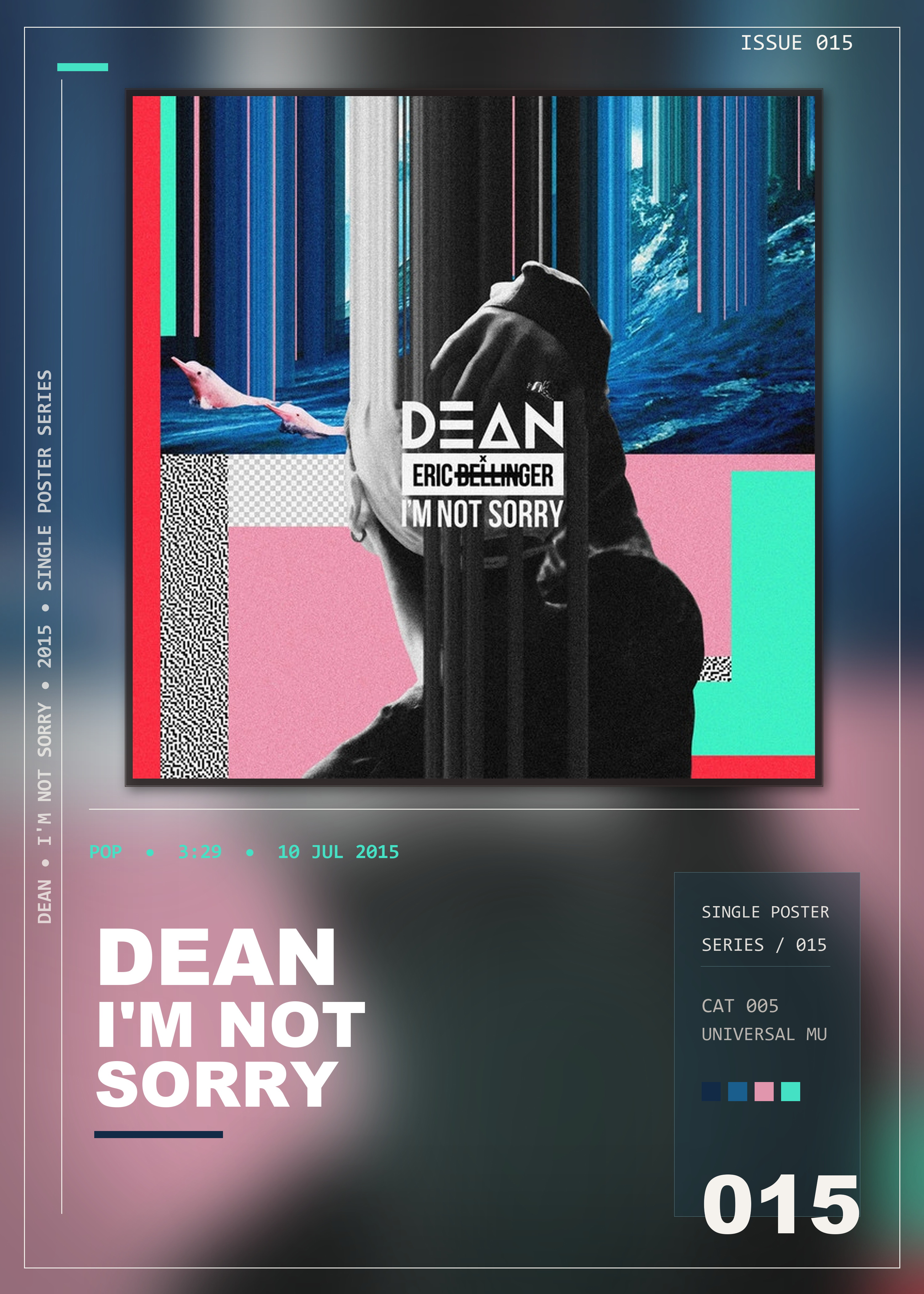 Music poster: DEAN - Im Not Sorry