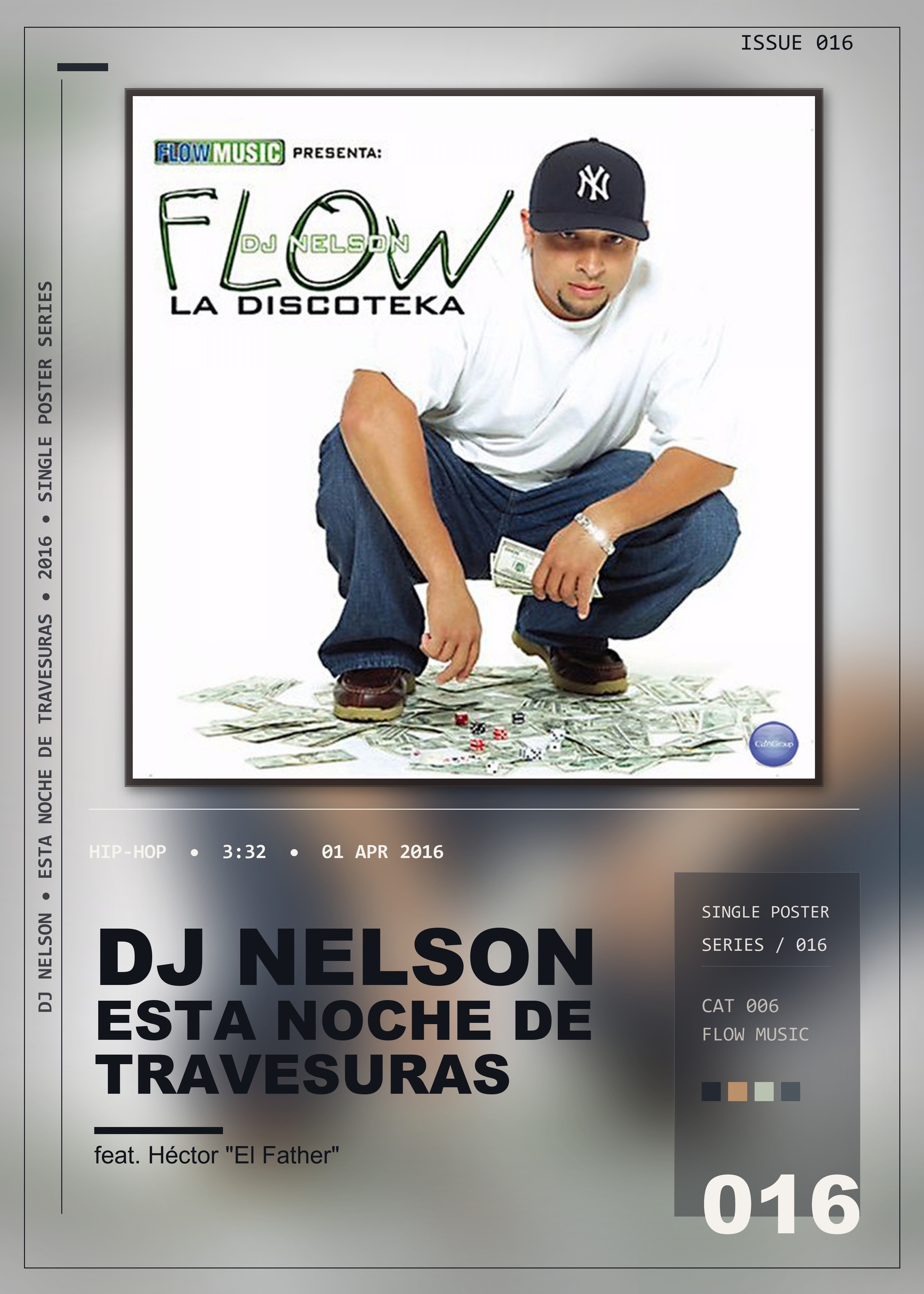 Music poster: DJ Nelson - Esta Noche de Travesuras feat Héctor El Father