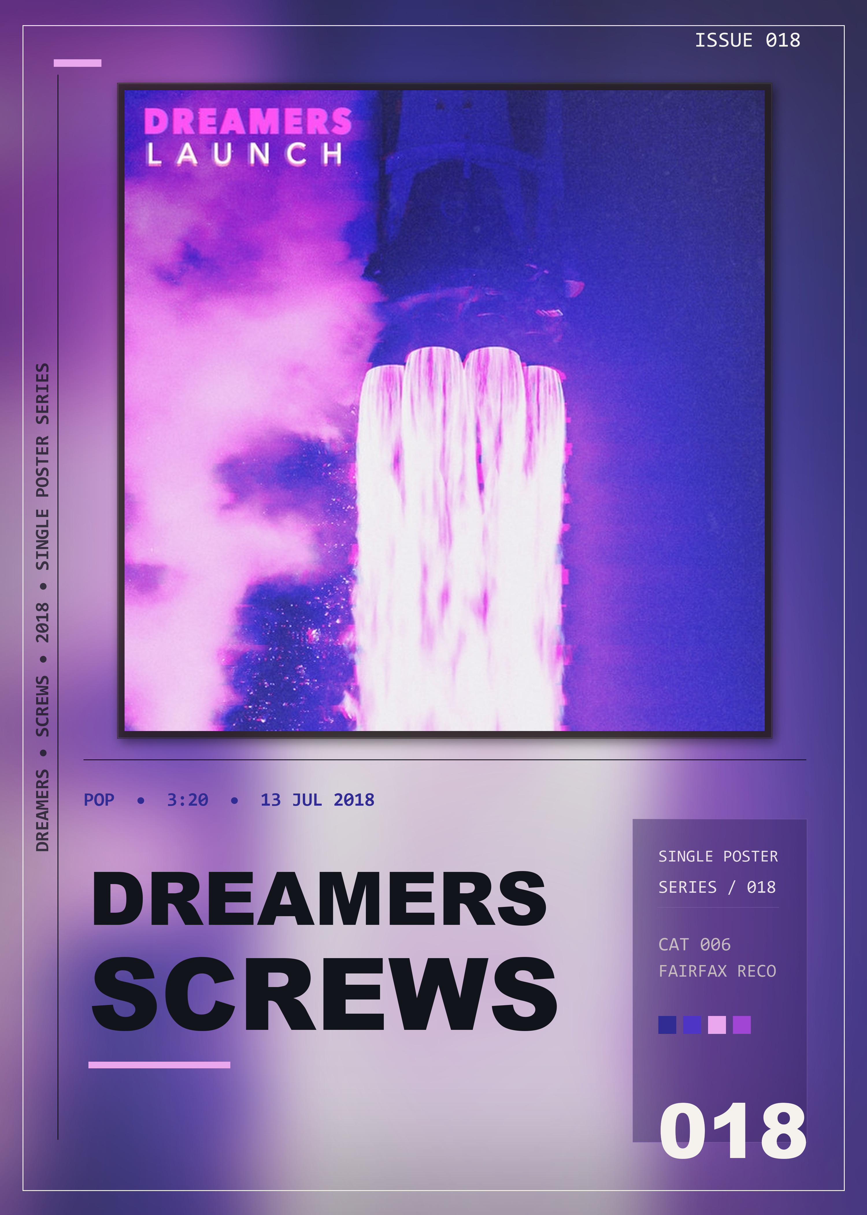 Music poster: DREAMERS - SCREWS