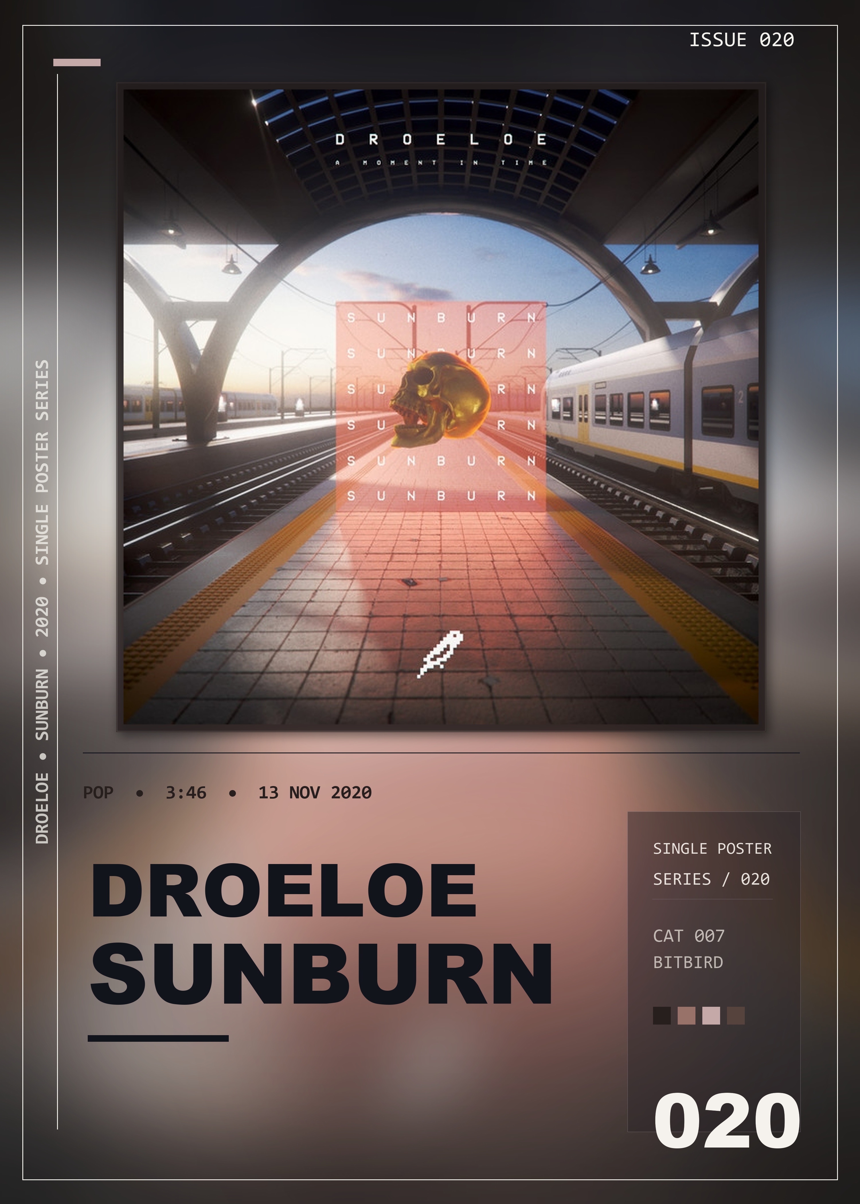 Music poster: DROELOE - Sunburn