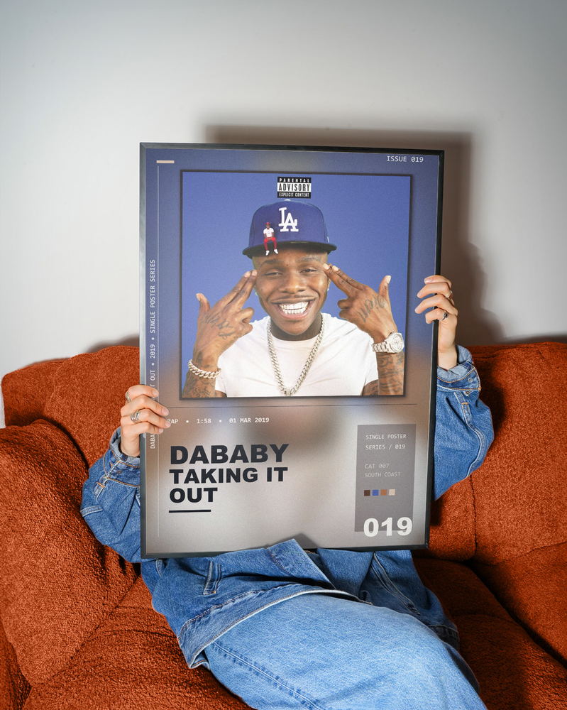 Music poster: DaBaby - Taking It Out