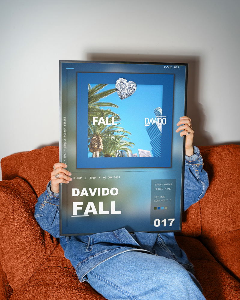 Music poster: DaVido - Fall