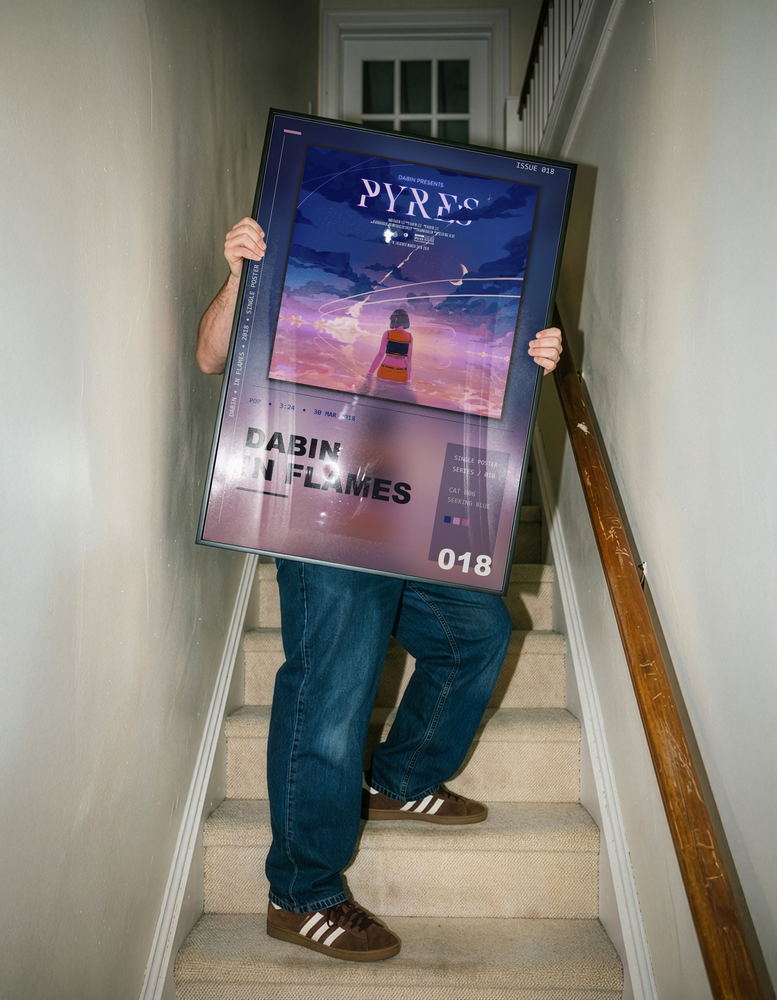 Music poster: Dabin - In Flames