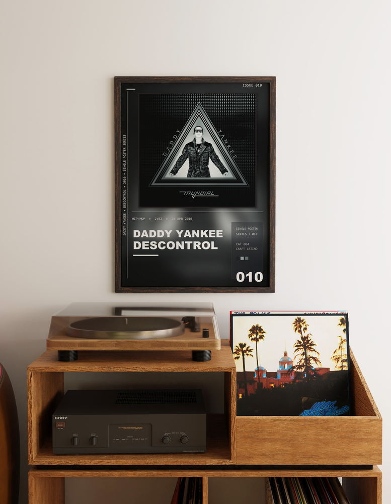 Music poster: Daddy Yankee - Descontrol