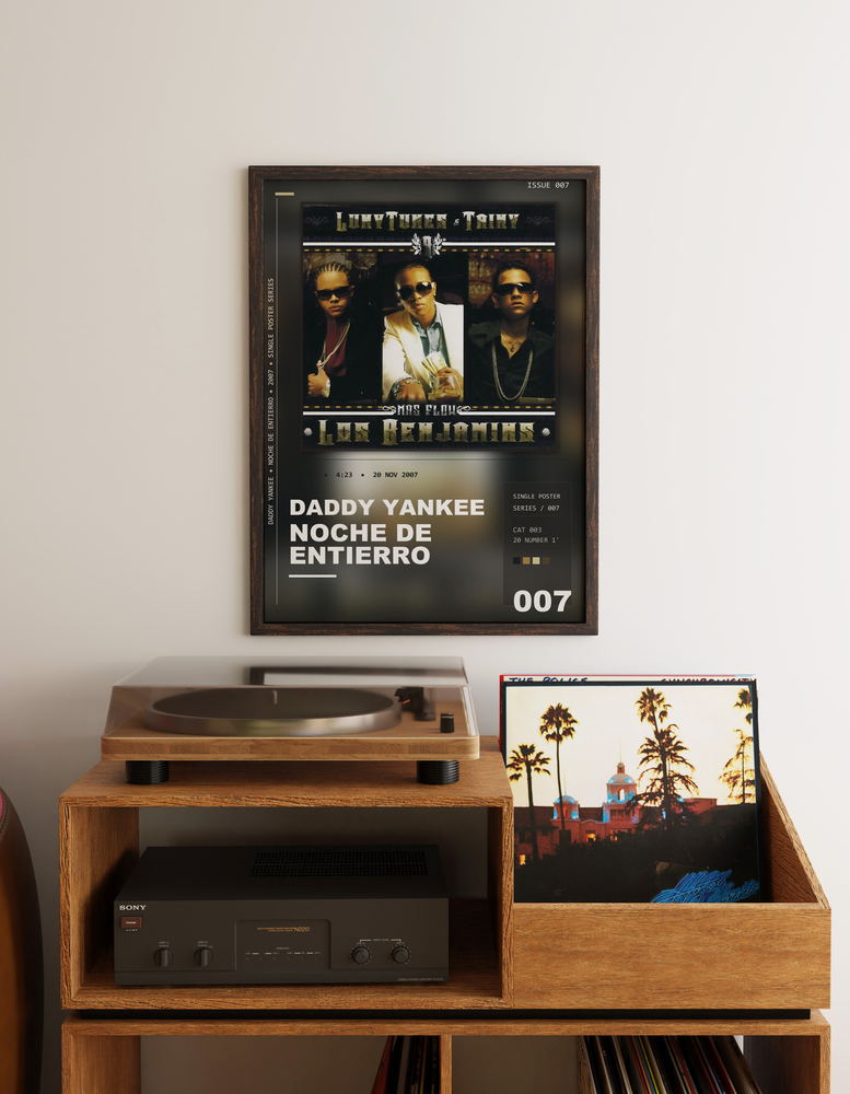 Music poster: Daddy Yankee - Noche De Entierro Nuestro Amor