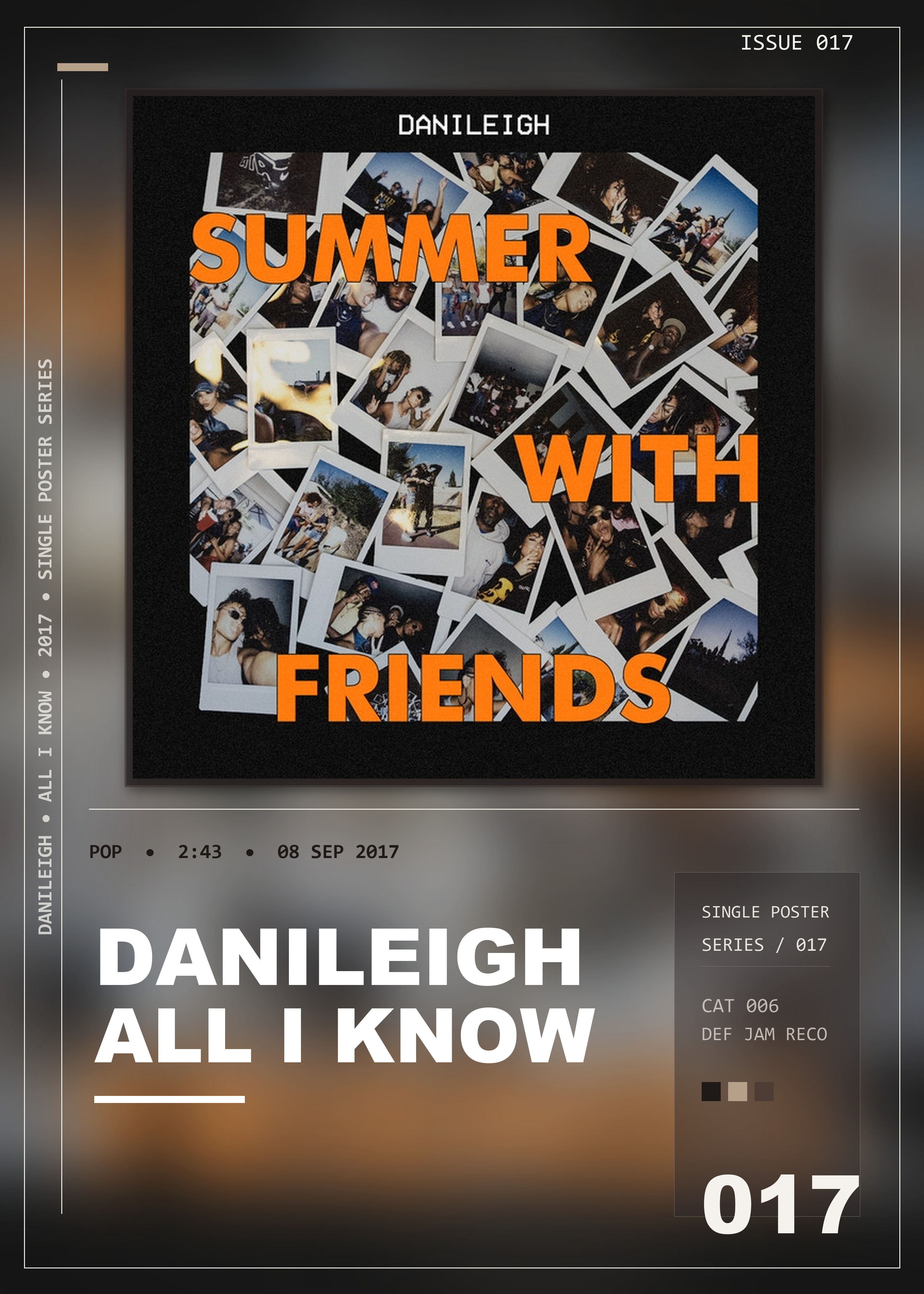 Music poster: DaniLeigh - All I Know