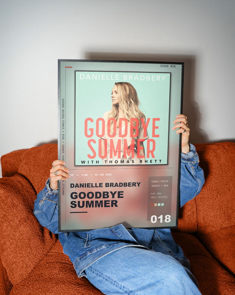 Music poster: Danielle Bradbery - Goodbye Summer
