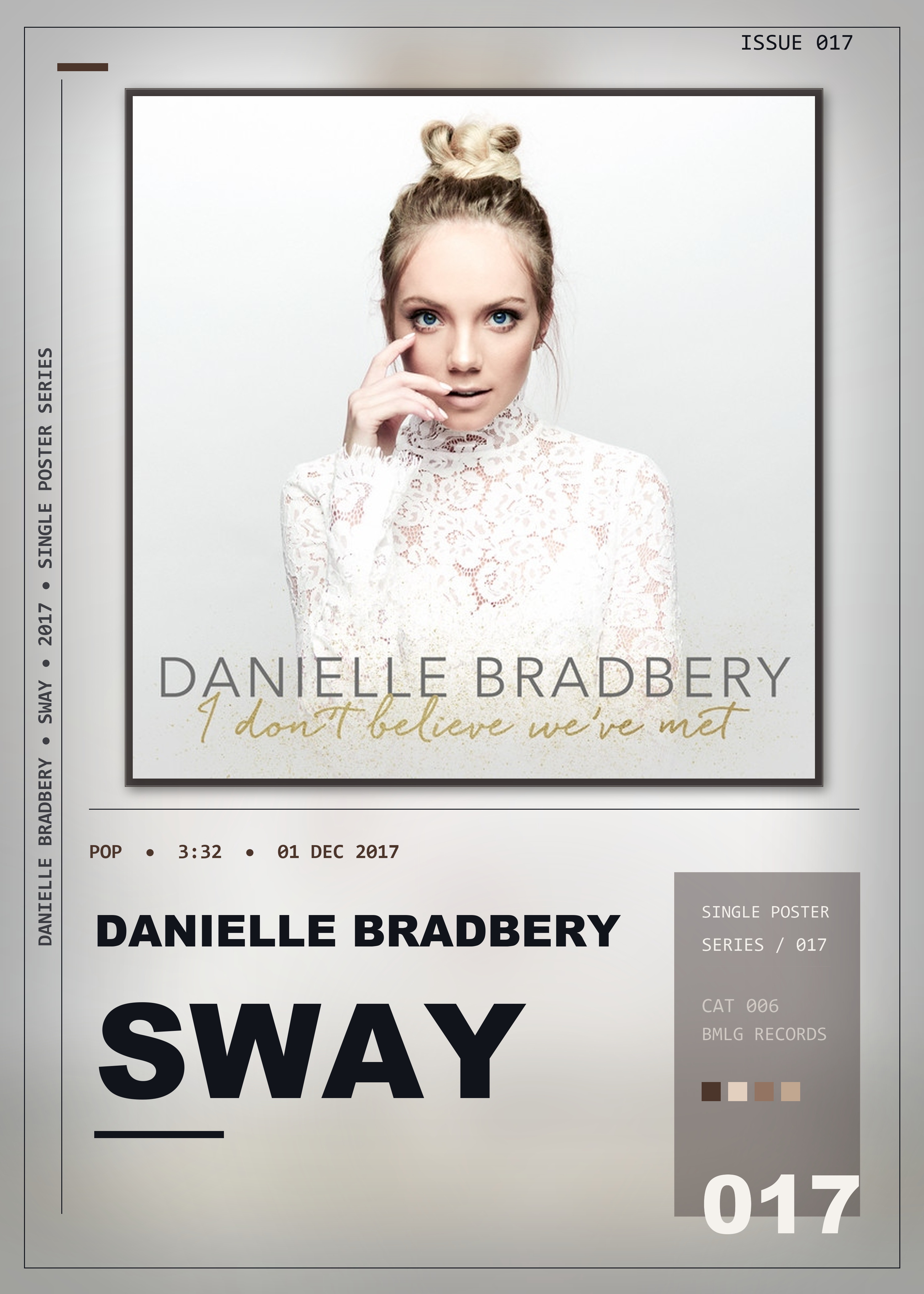 Music poster: Danielle Bradbery - Sway