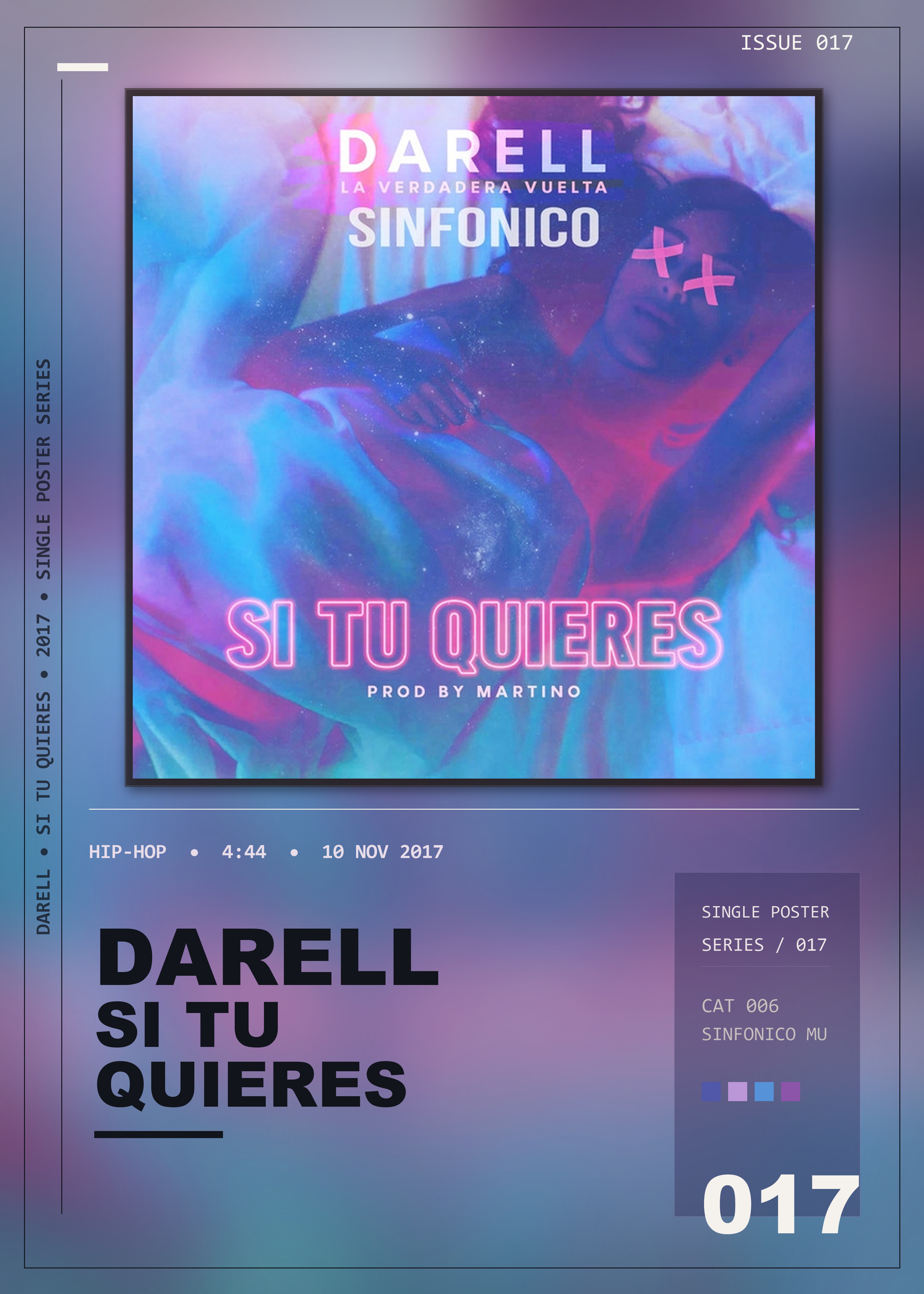 Music poster: Darell - Si Tu Quieres