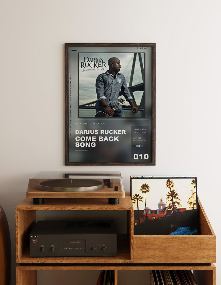 Music poster: Darius Rucker - Come Back Song