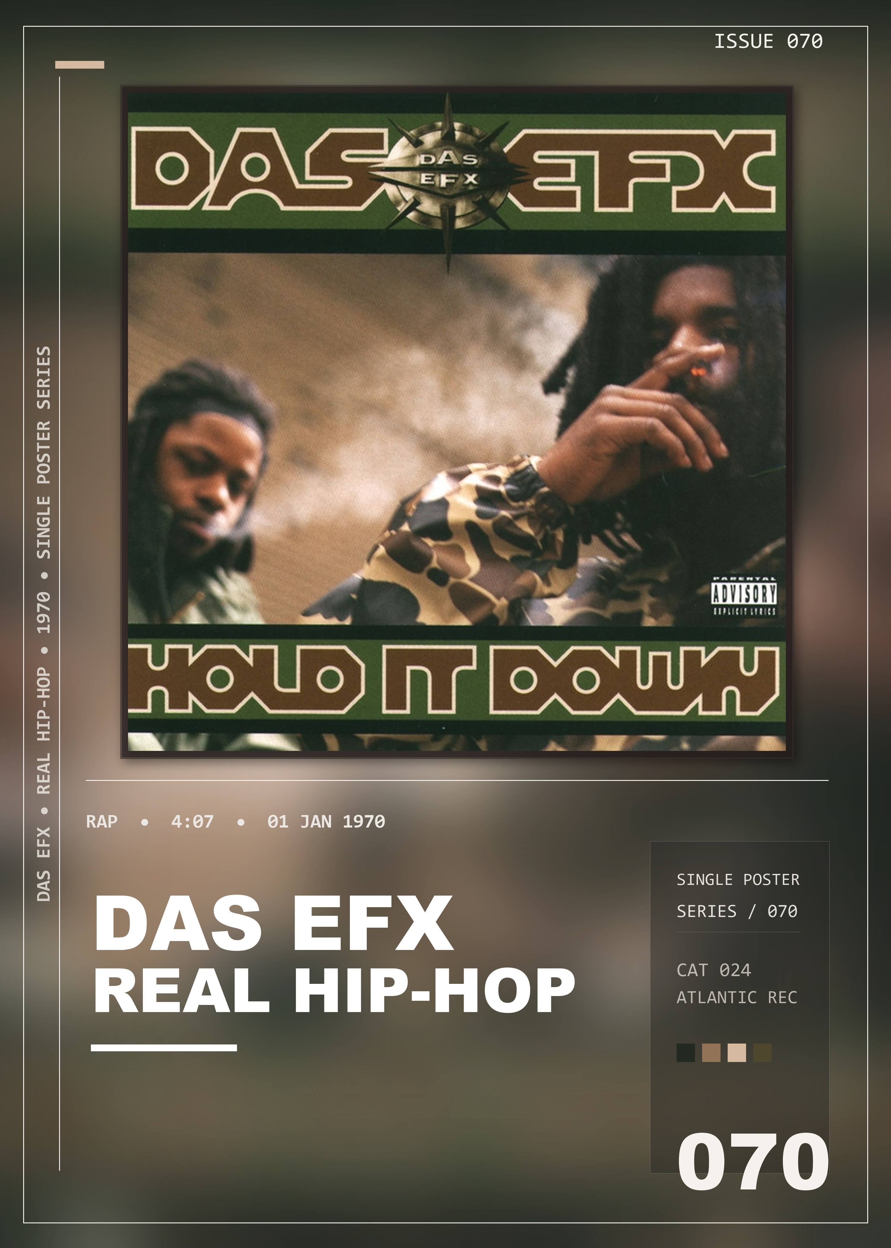 Music poster: Das EFX - Real Hip-Hop