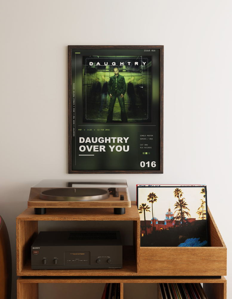 Music poster: Daughtry - Over You