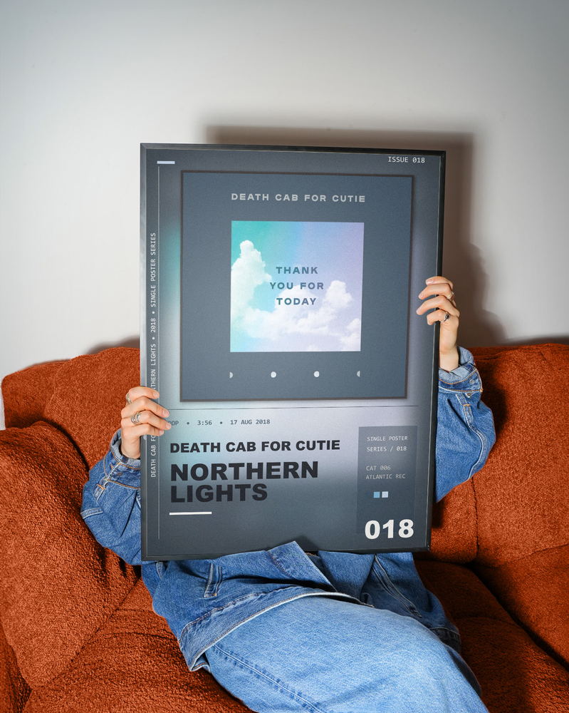 Music poster: Death Cab for Cutie - Northern Lights