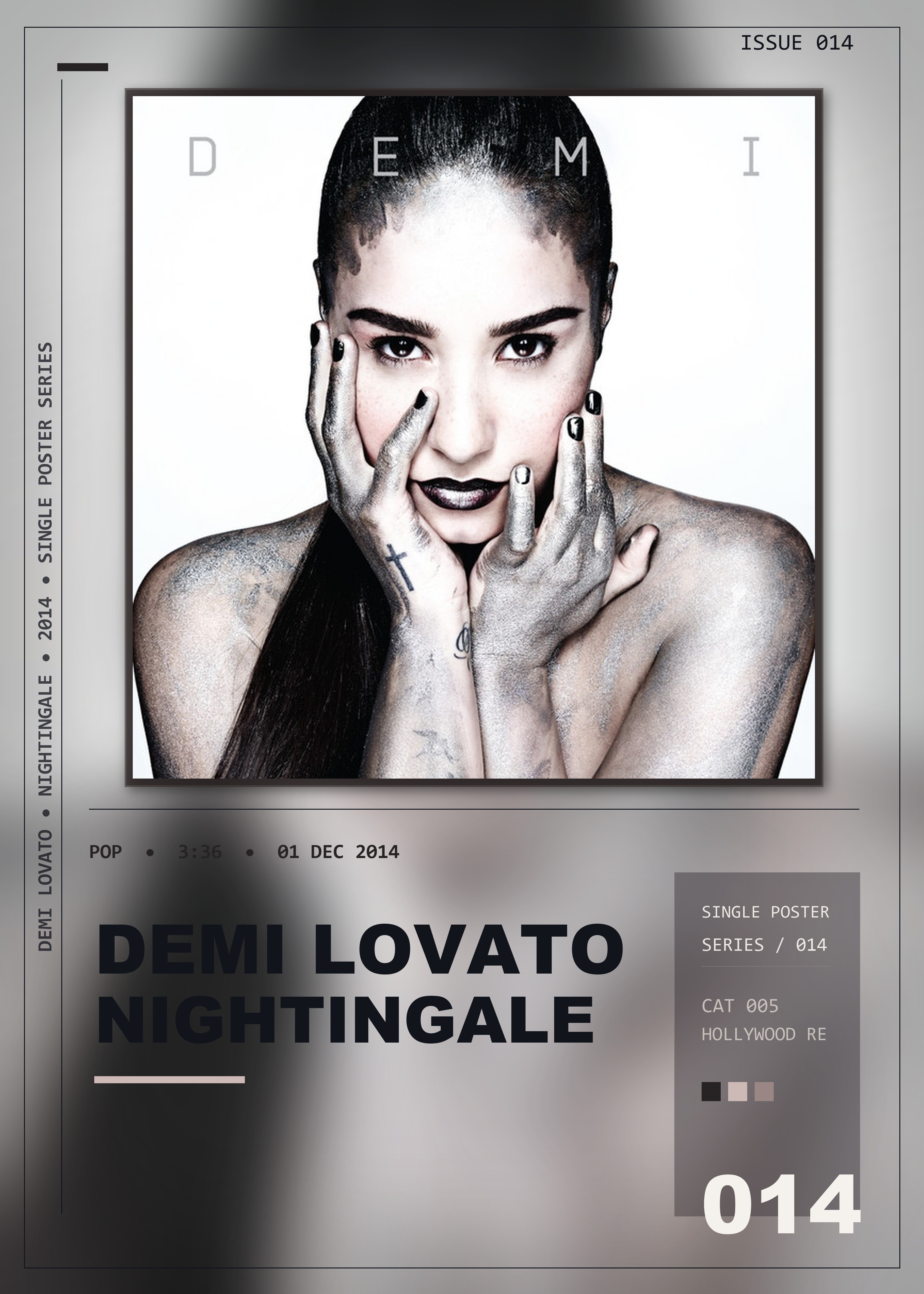 Music poster: Demi Lovato - Nightingale