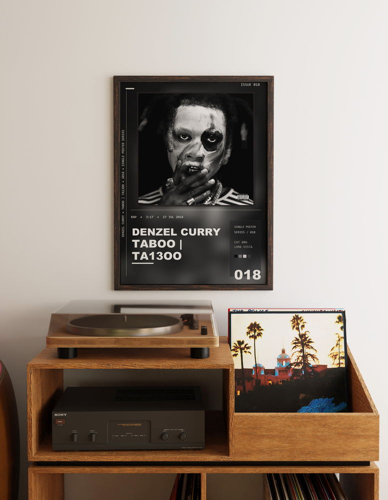 Music poster: Denzel Curry - TABOO TA13OO