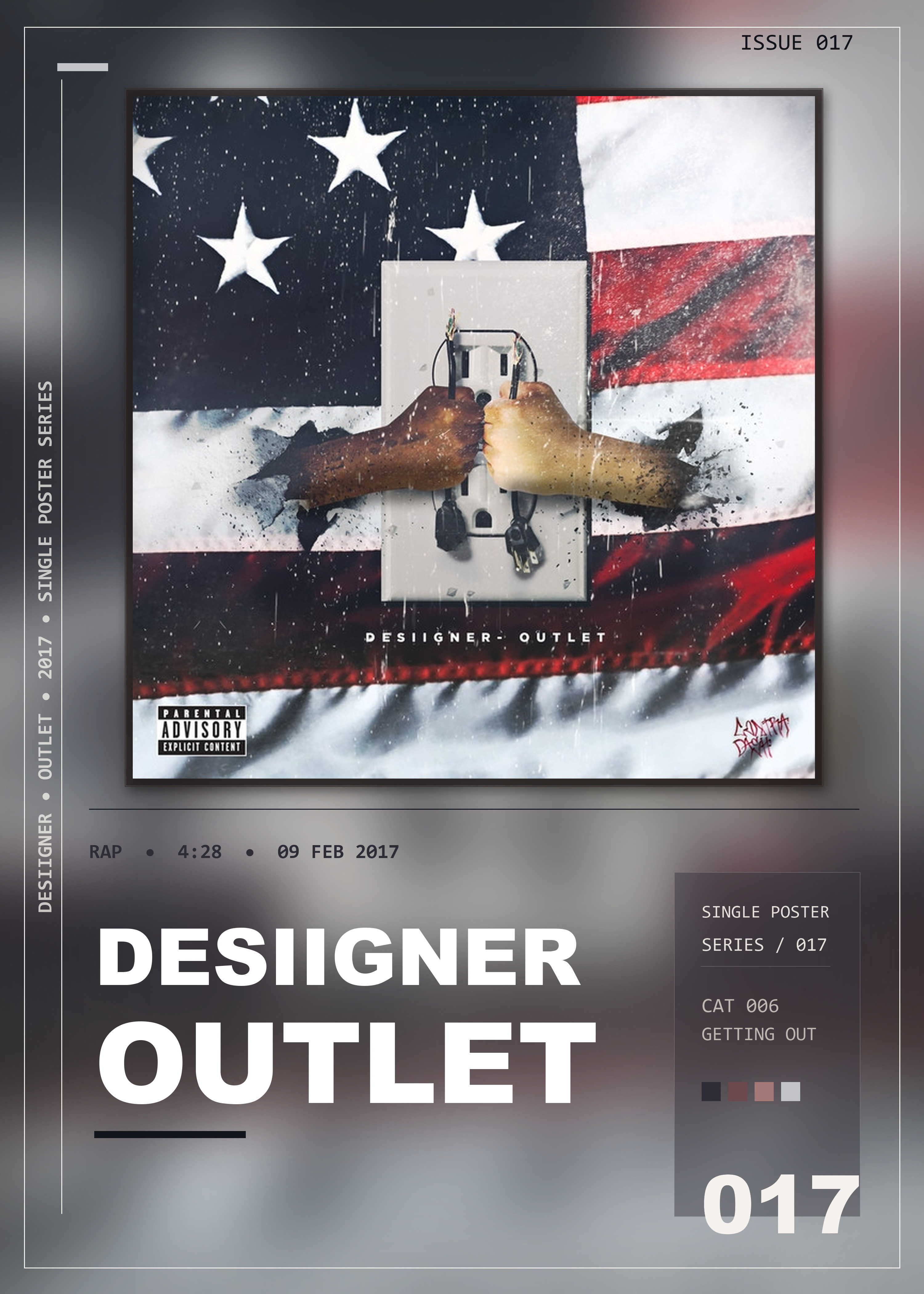 Music poster: Desiigner - Outlet