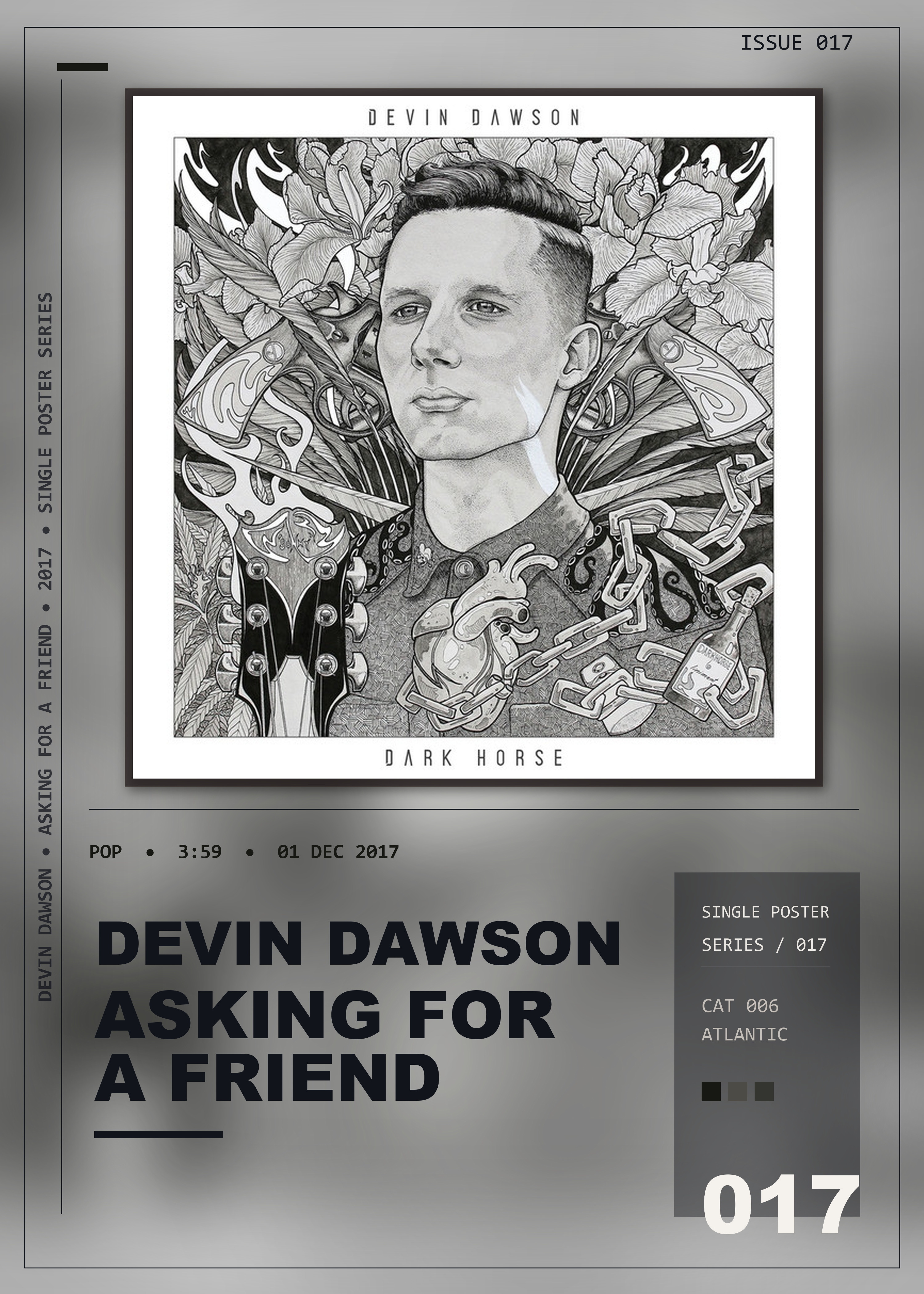 Music poster: Devin Dawson - Asking for a Friend