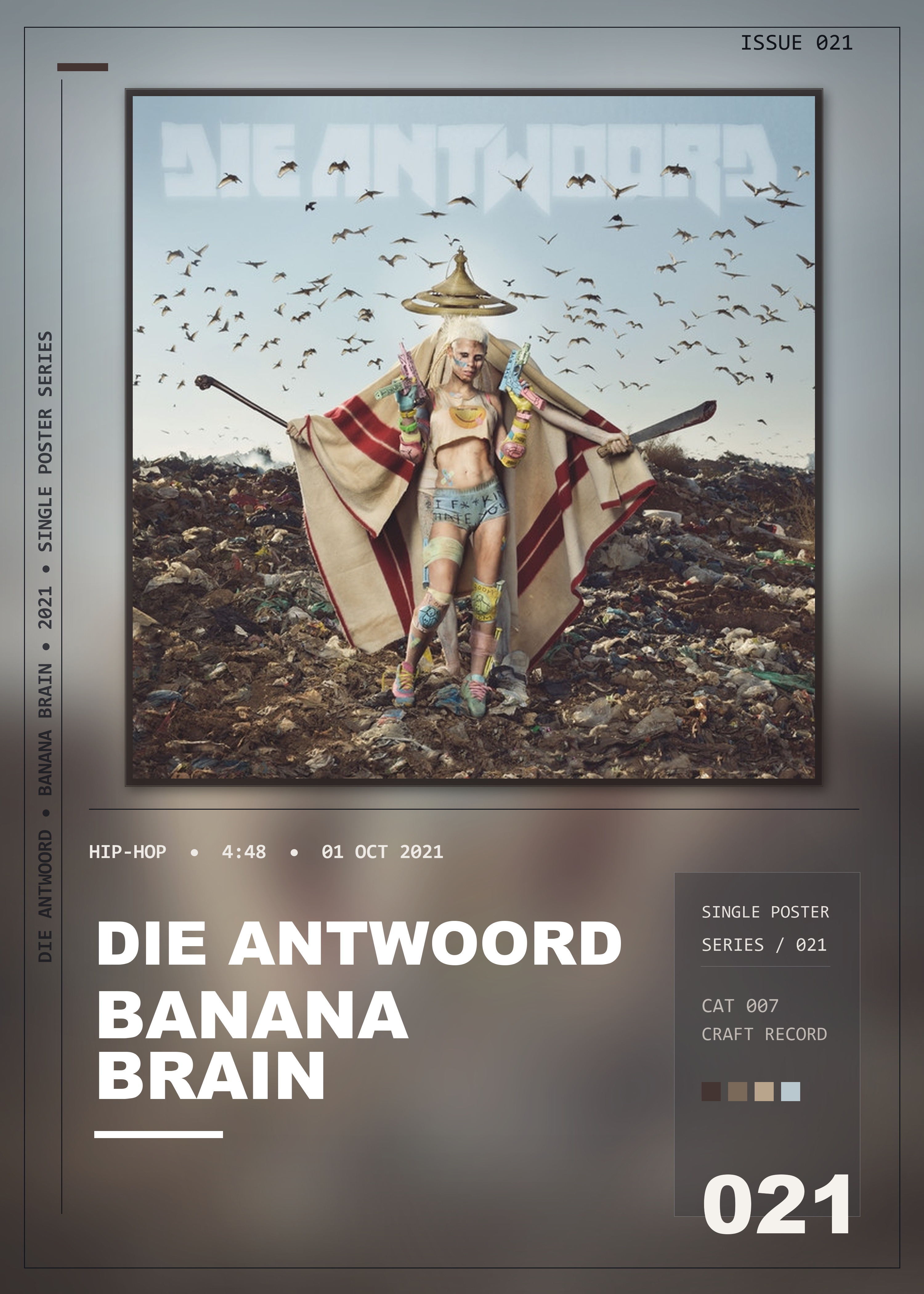 Music poster: Die Antwoord - Banana Brain