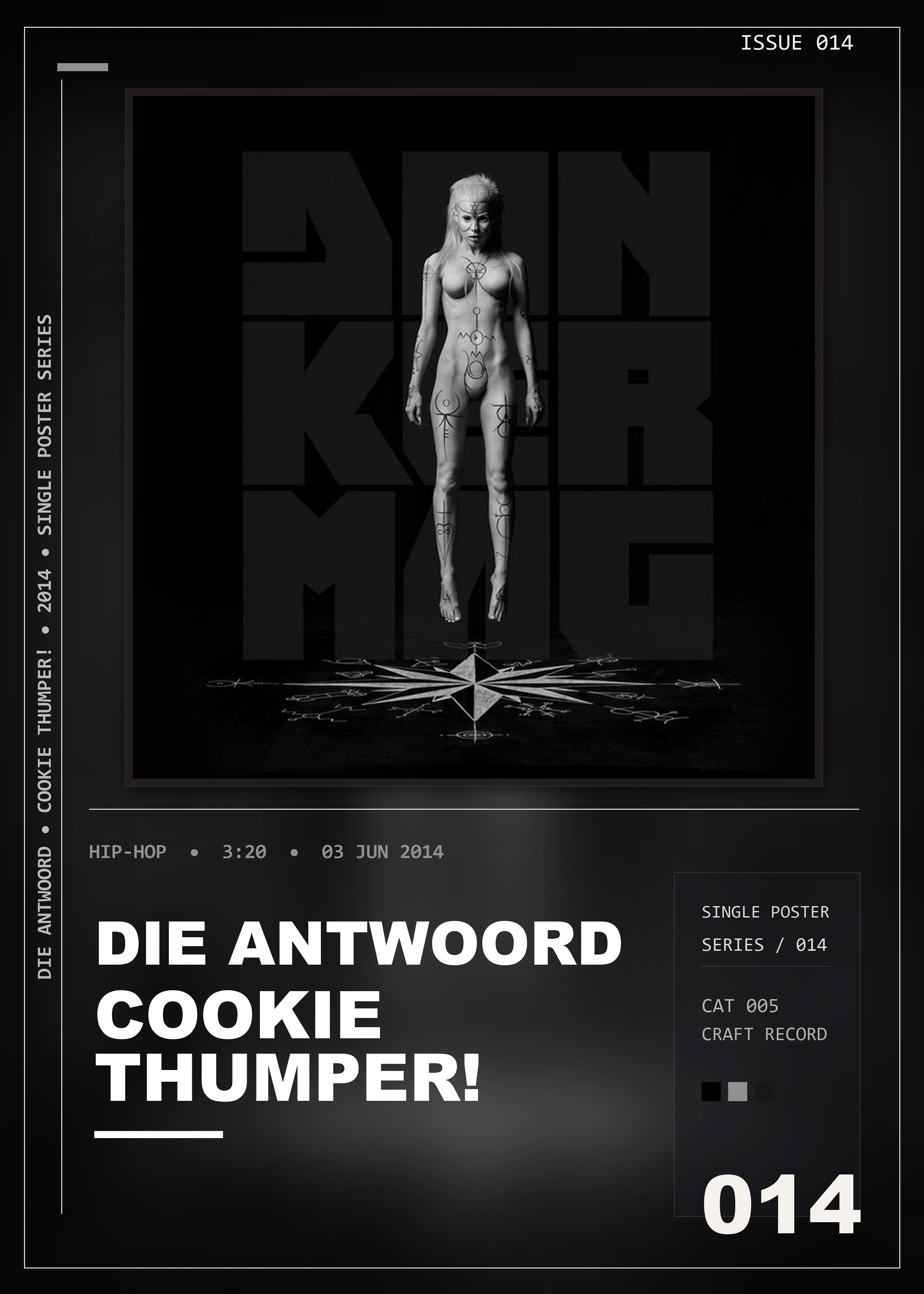 Music poster: Die Antwoord - Cookie Thumper