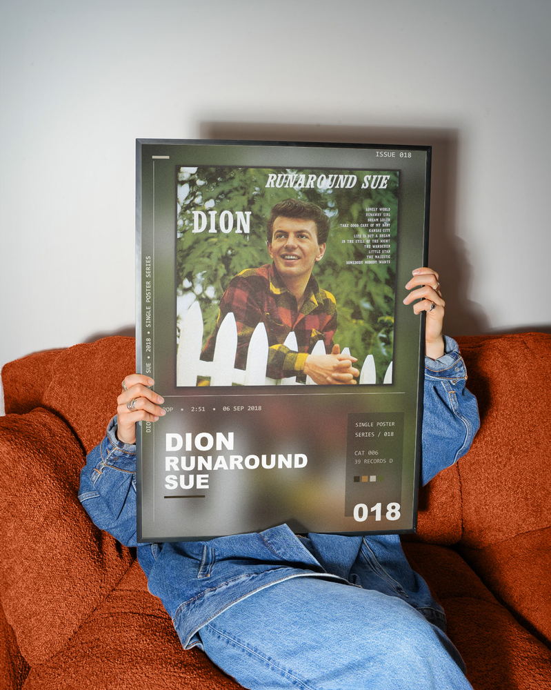 Music poster: Dion - Runaround Sue