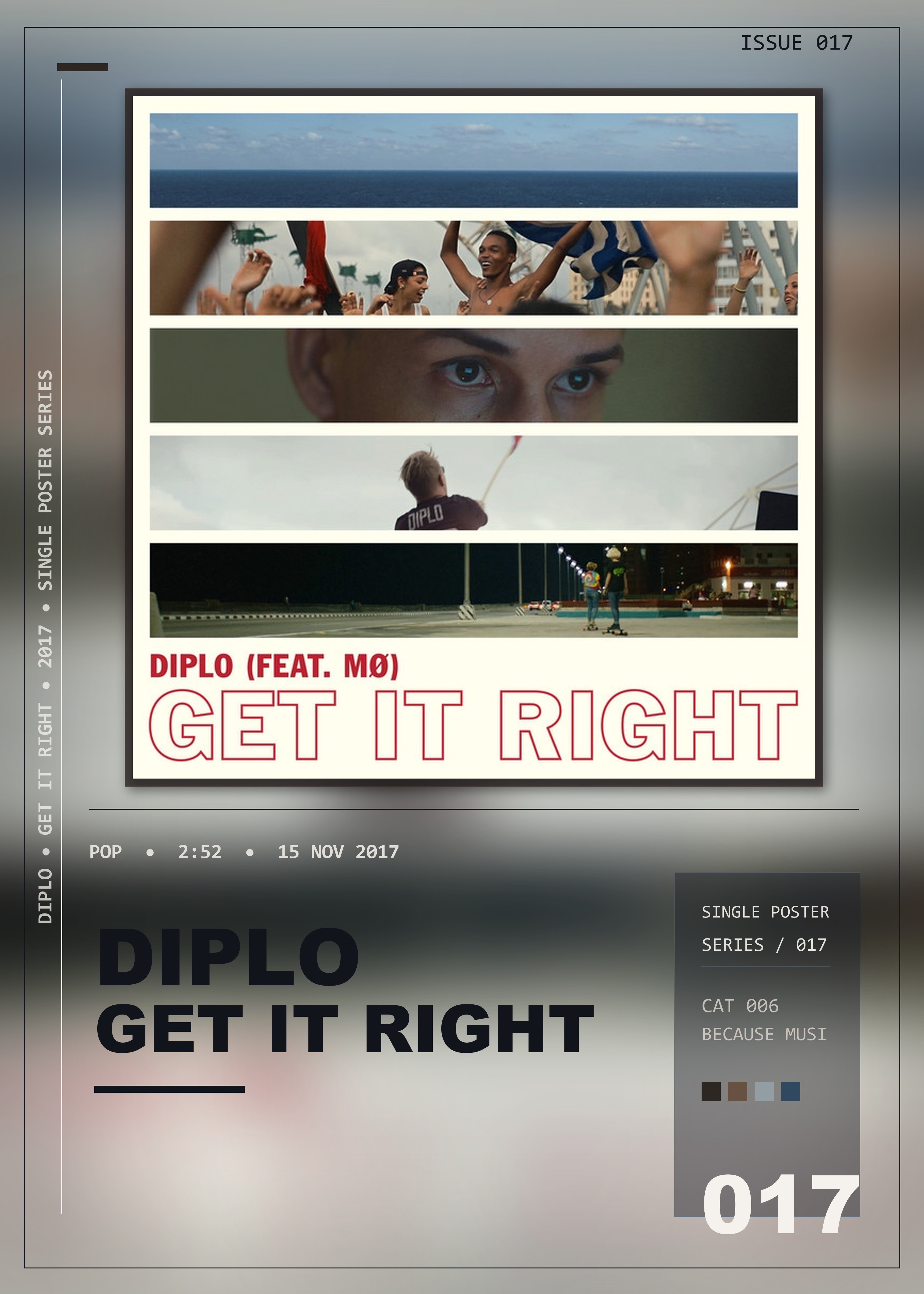 Music poster: Diplo - Get It Right