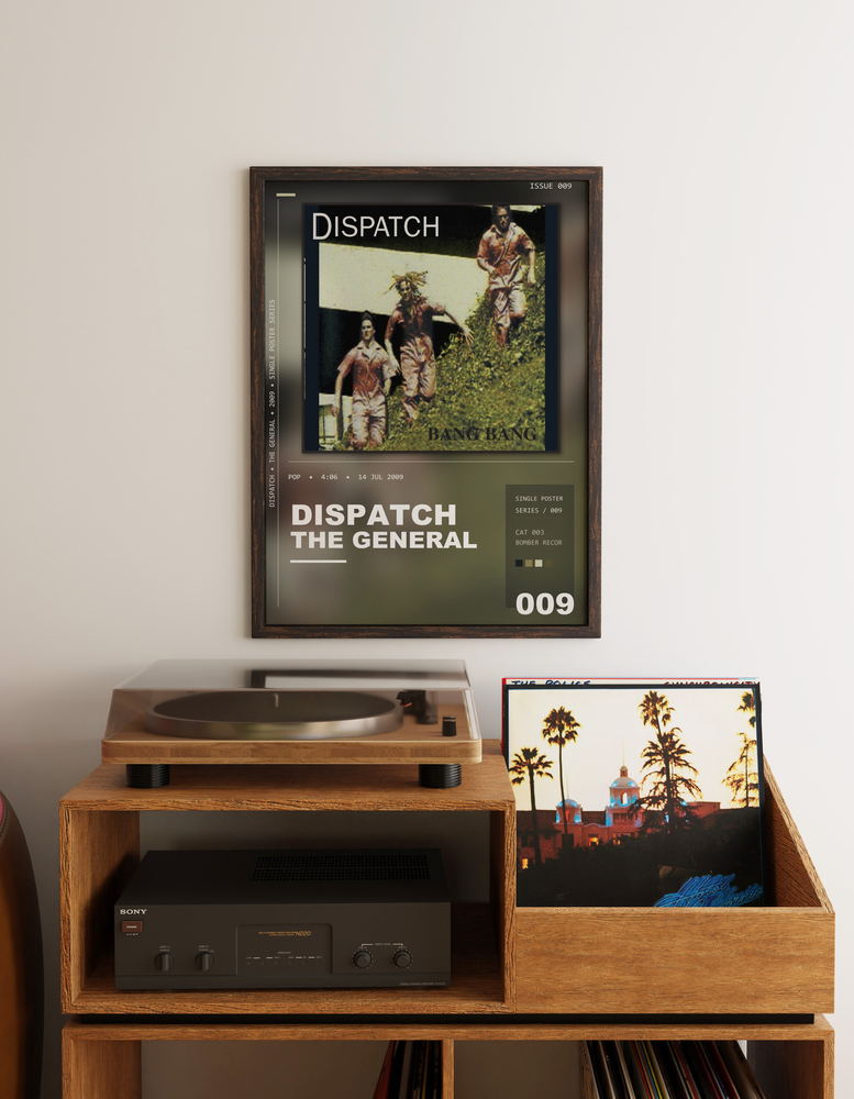 Music poster: Dispatch - The General