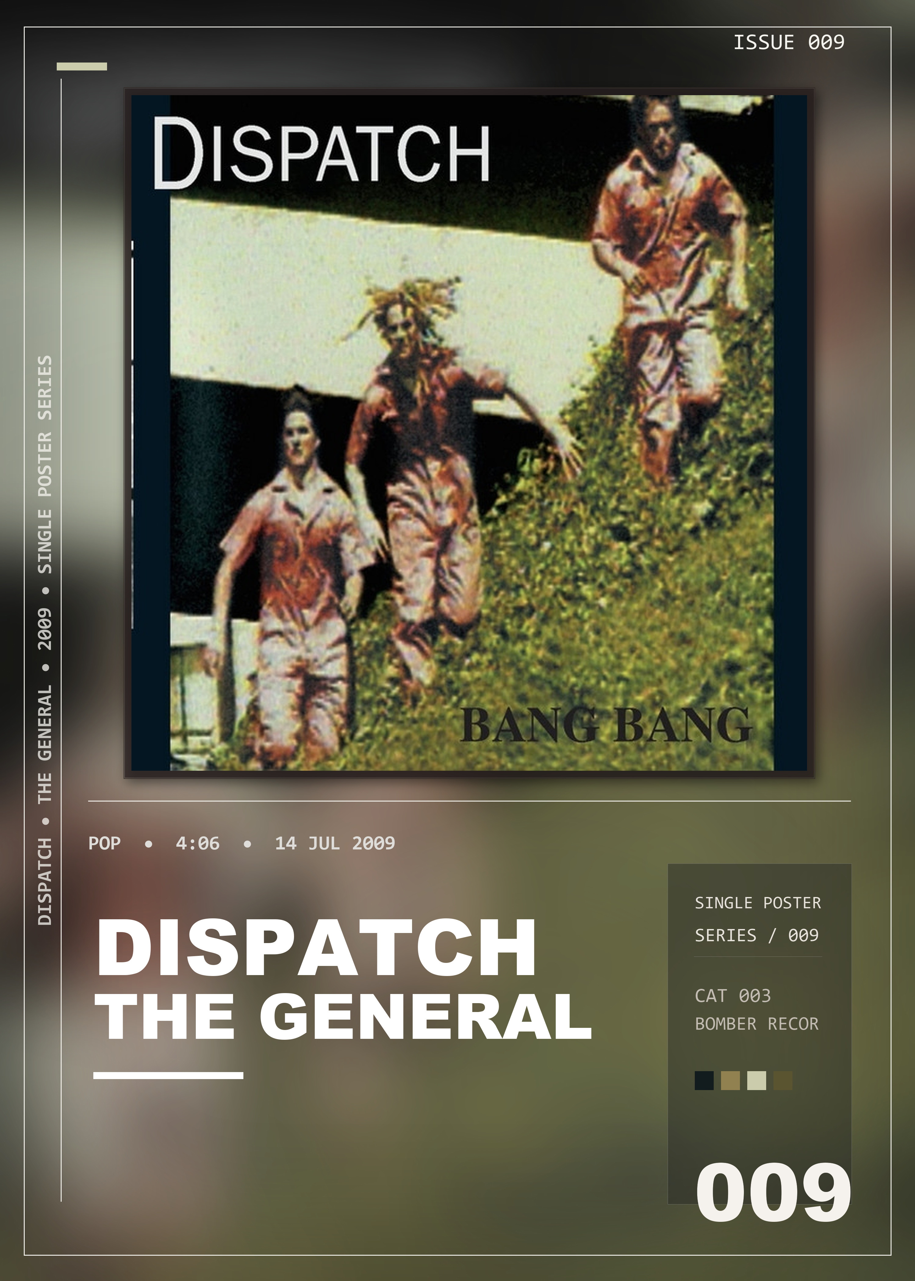 Music poster: Dispatch - The General