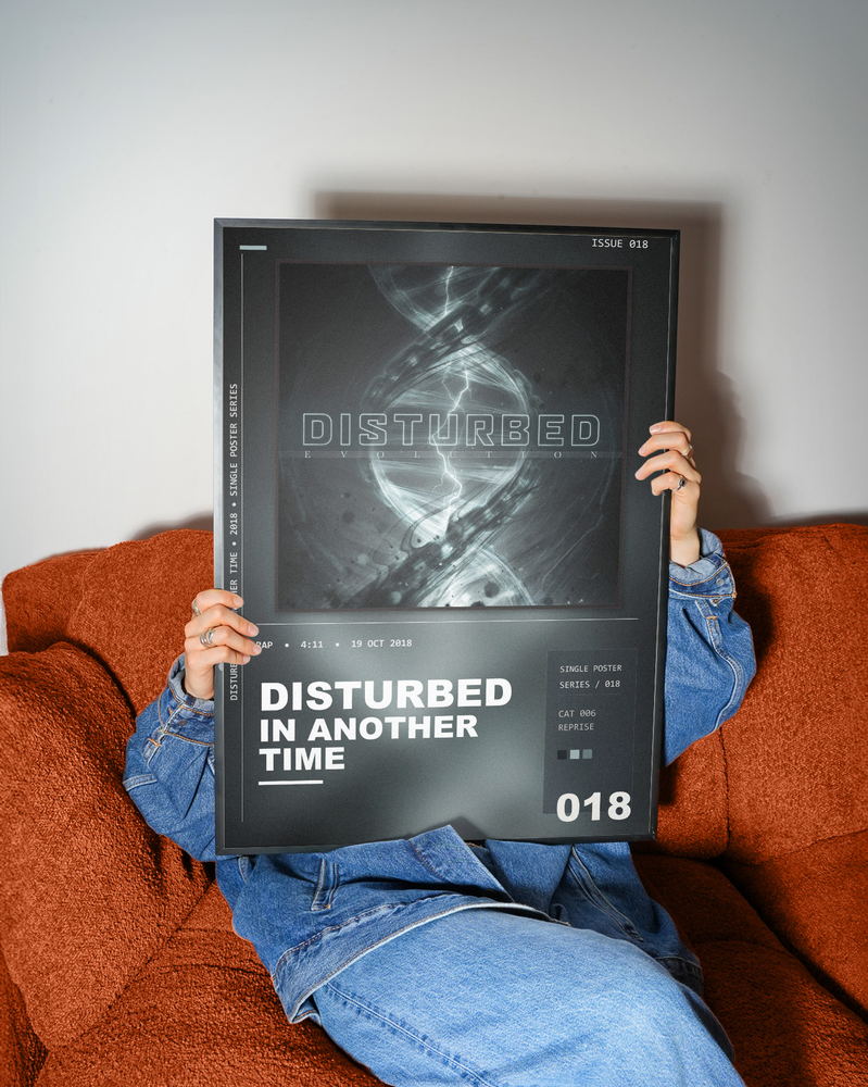 Music poster: Disturbed - In Another Time