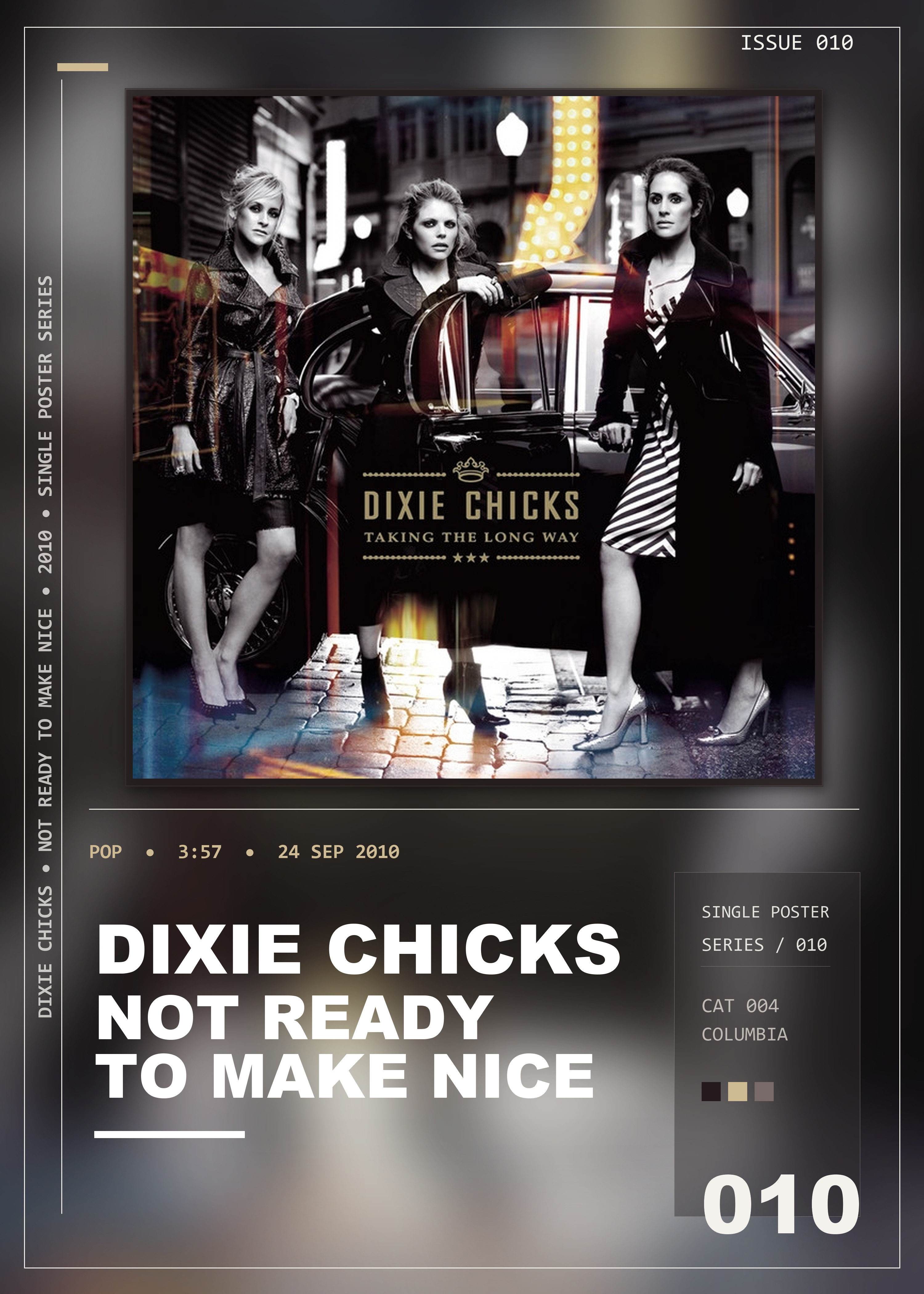 Music poster: Dixie Chicks - Not Ready to Make Nice