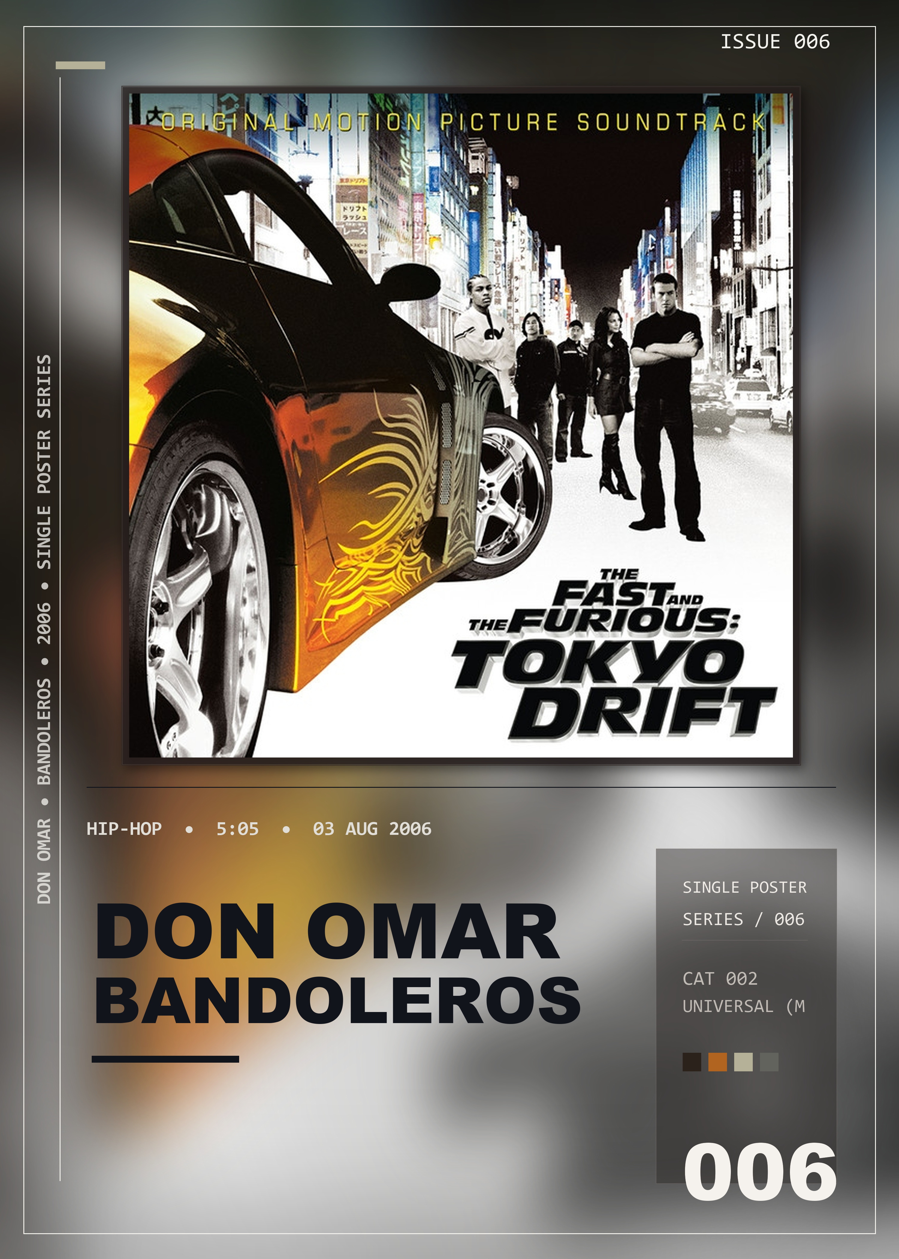 Music poster: Don Omar - Bandoleros