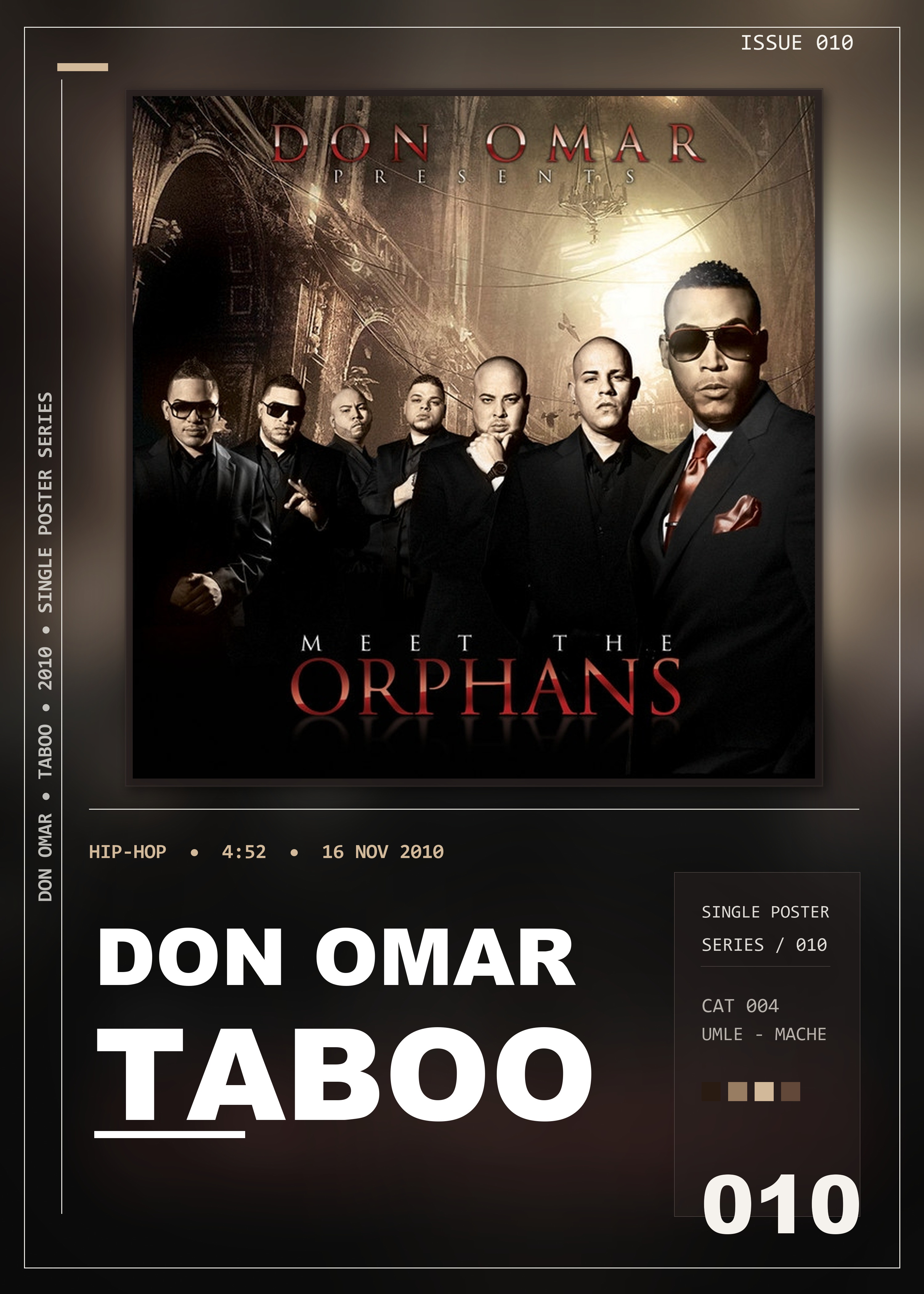 Music poster: Don Omar - Taboo