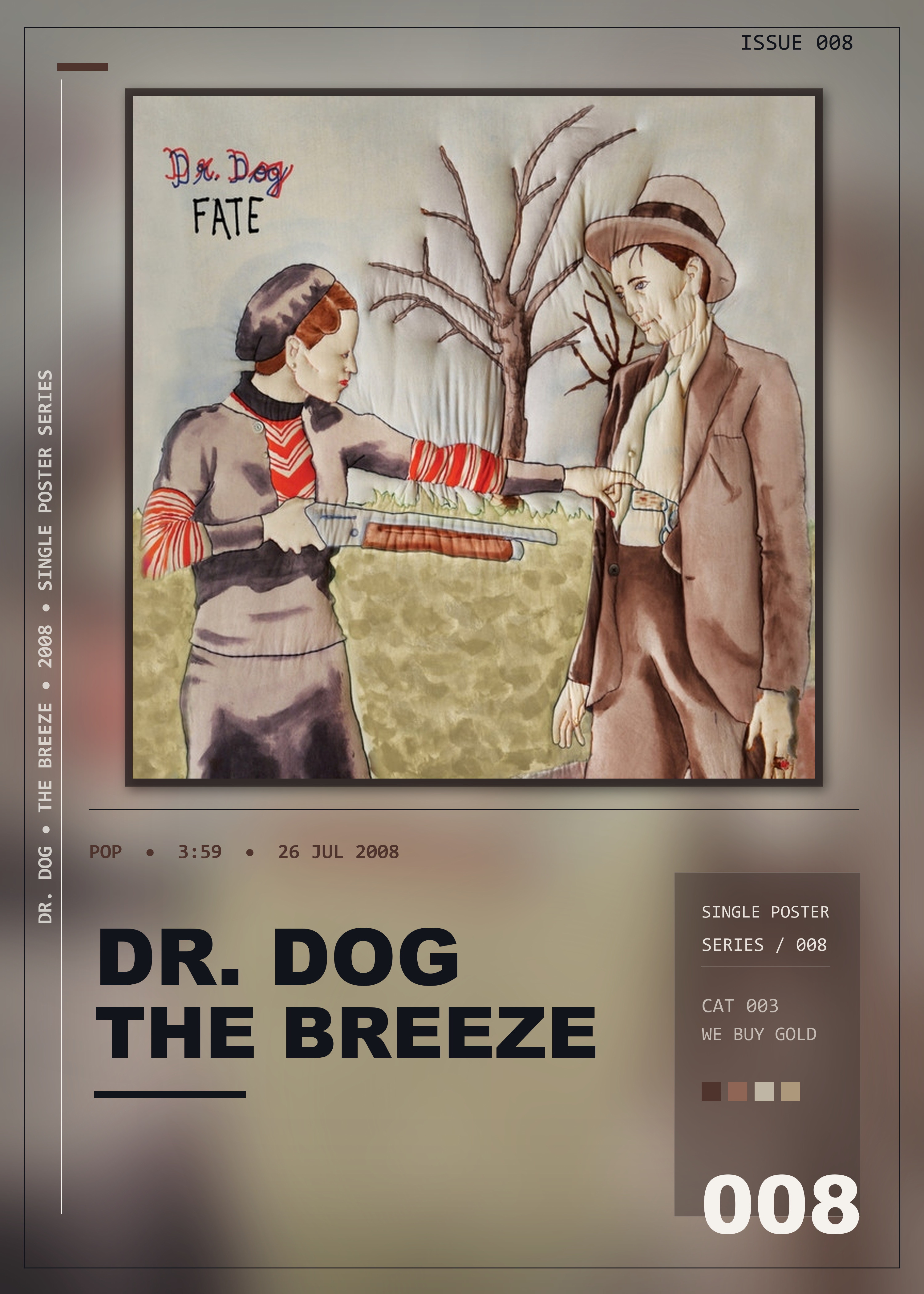 Music poster: Dr Dog - The Breeze
