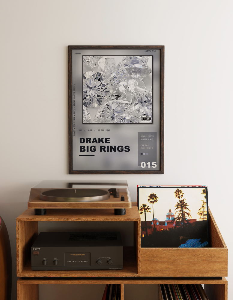 Music poster: Drake - Big Rings