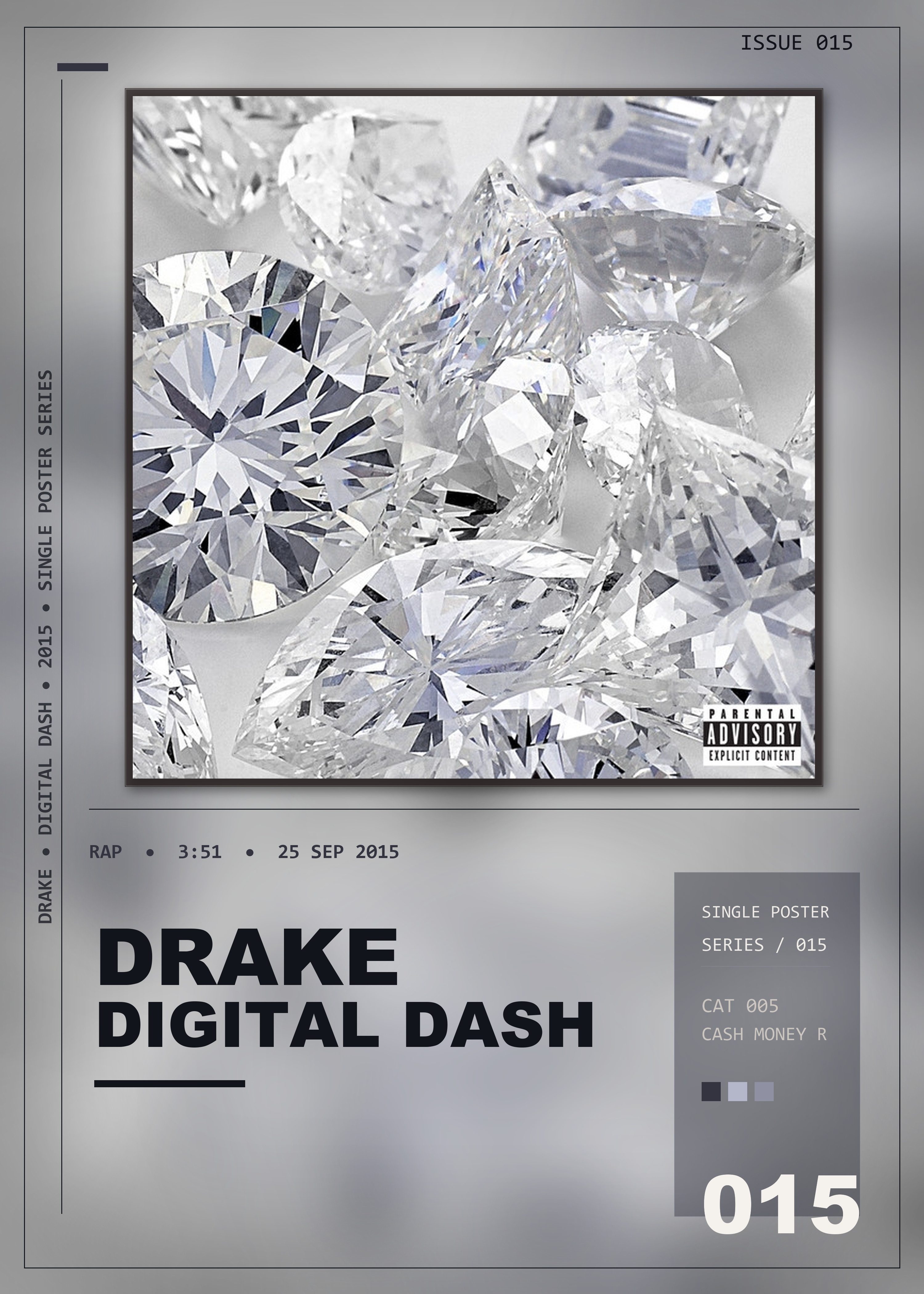 Music poster: Drake - Digital Dash