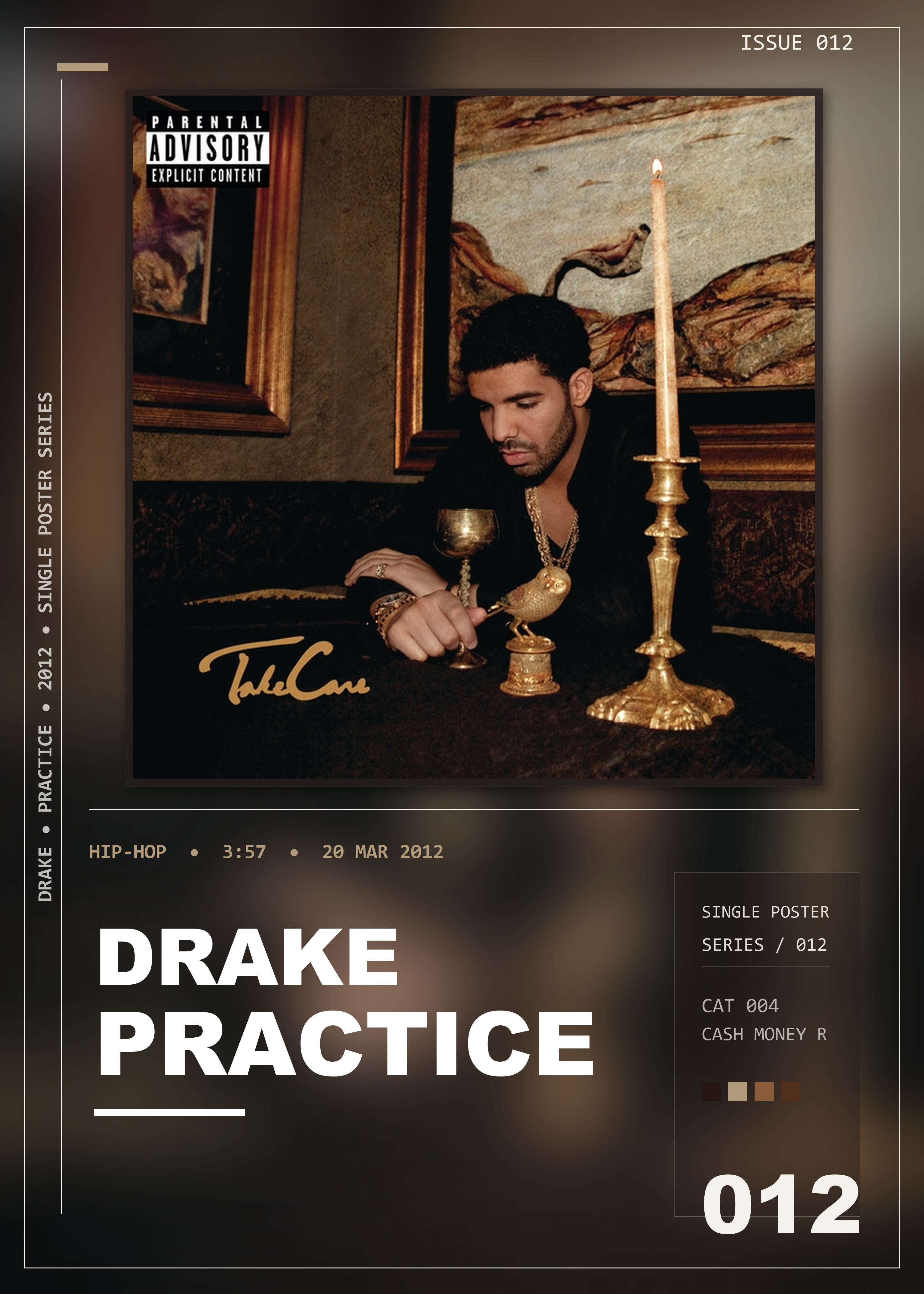Music poster: Drake - Practice