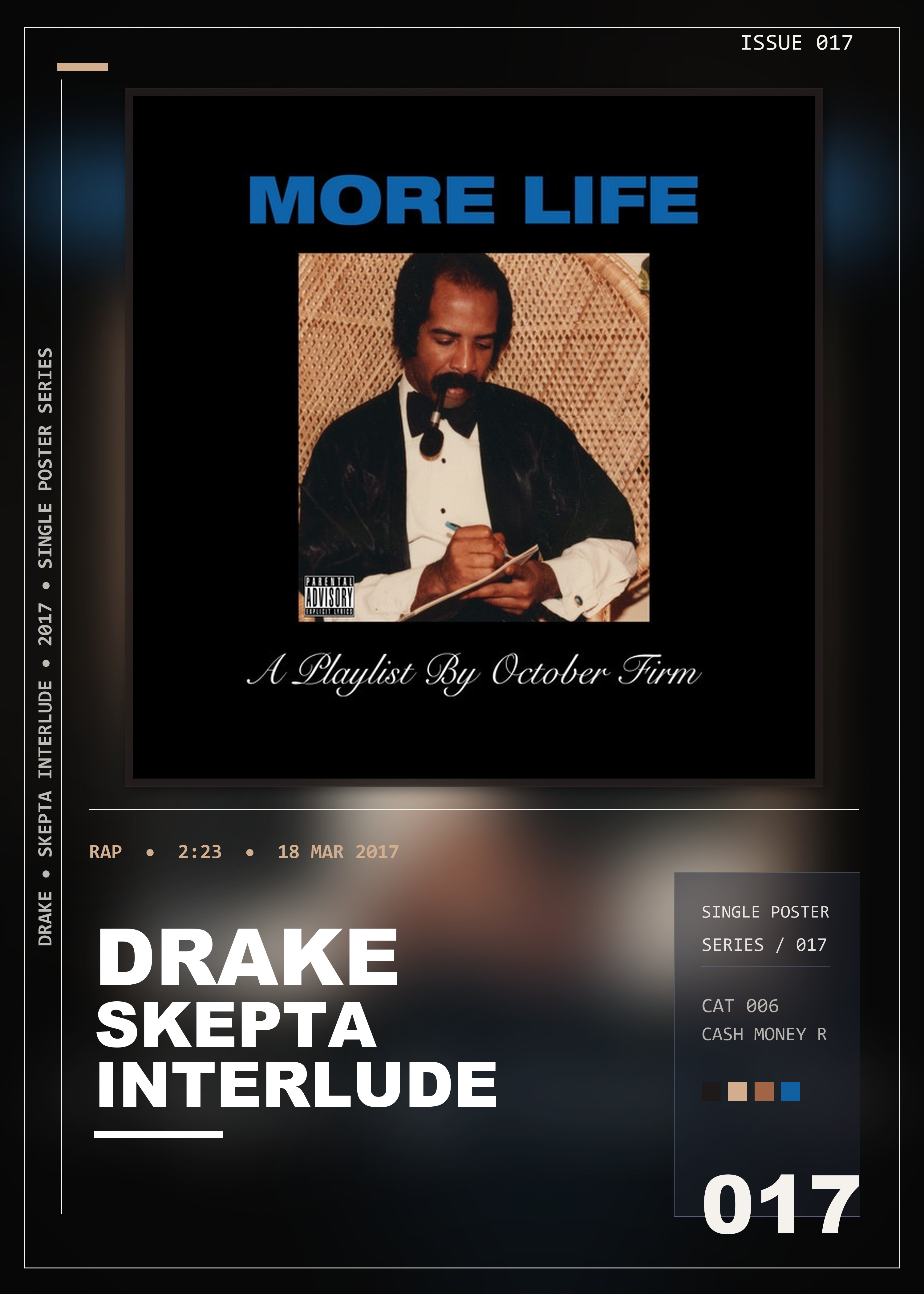 Music poster: Drake - Skepta Interlude