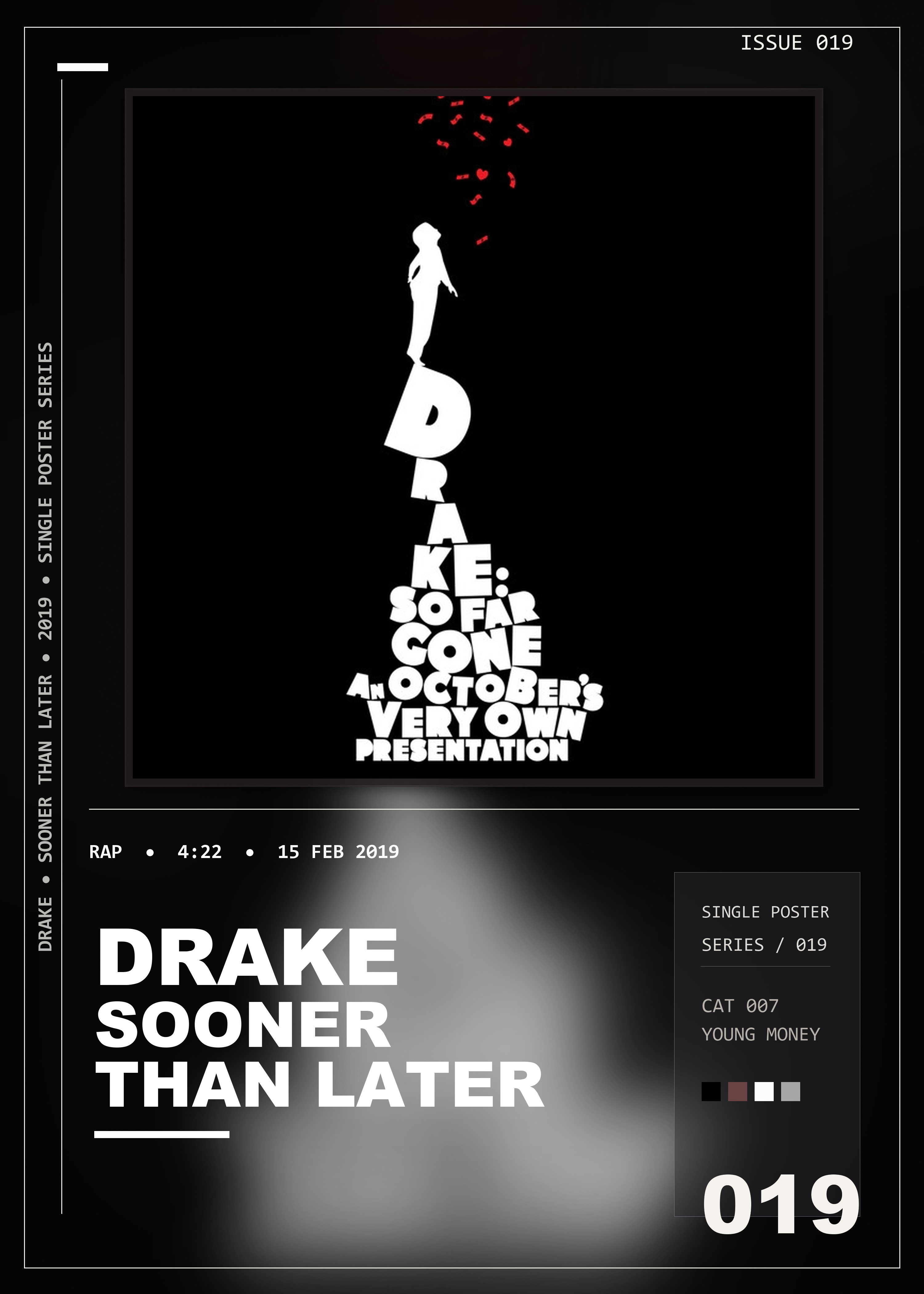 Music poster: Drake - Sooner Than Later