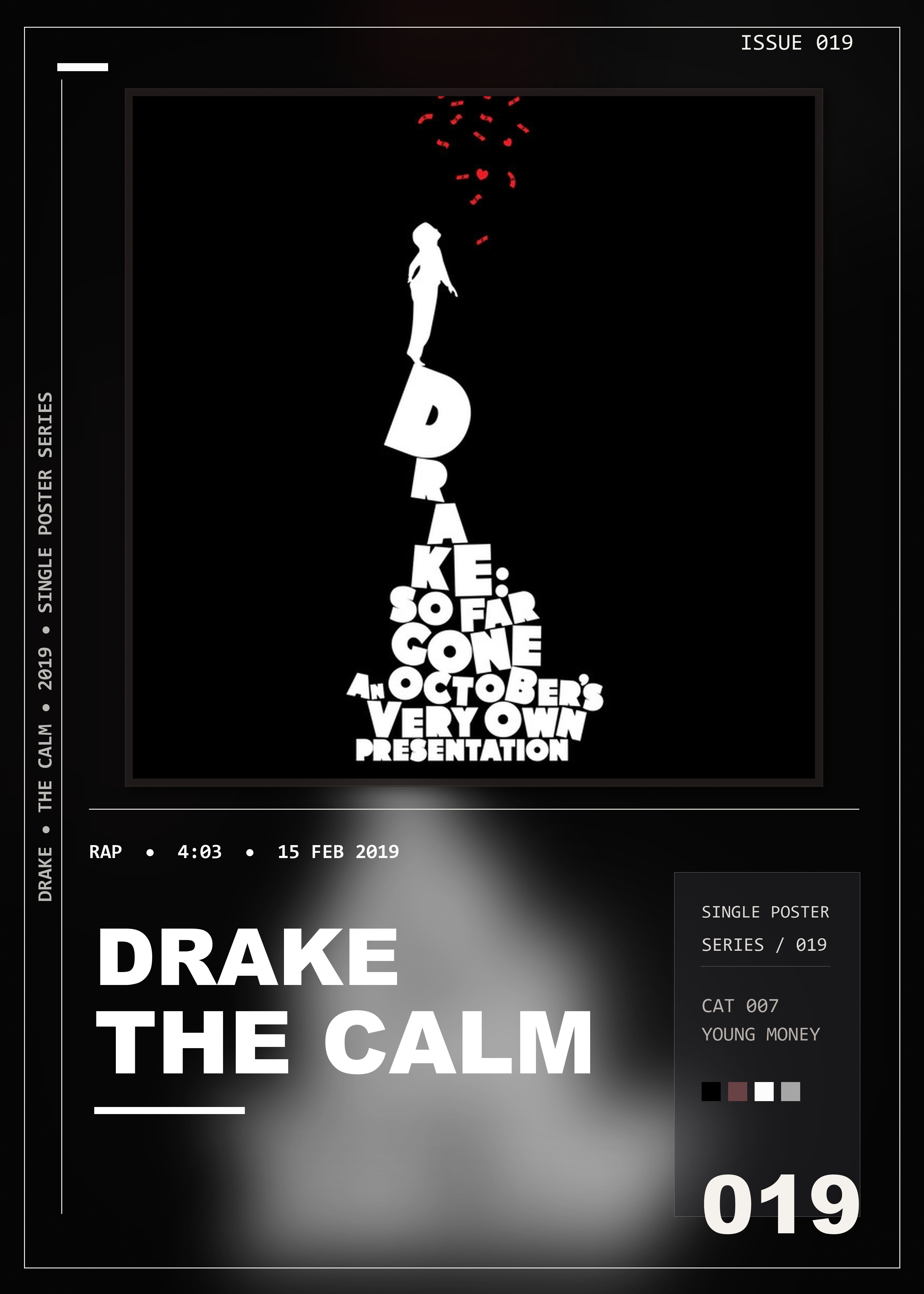 Music poster: Drake - The Calm