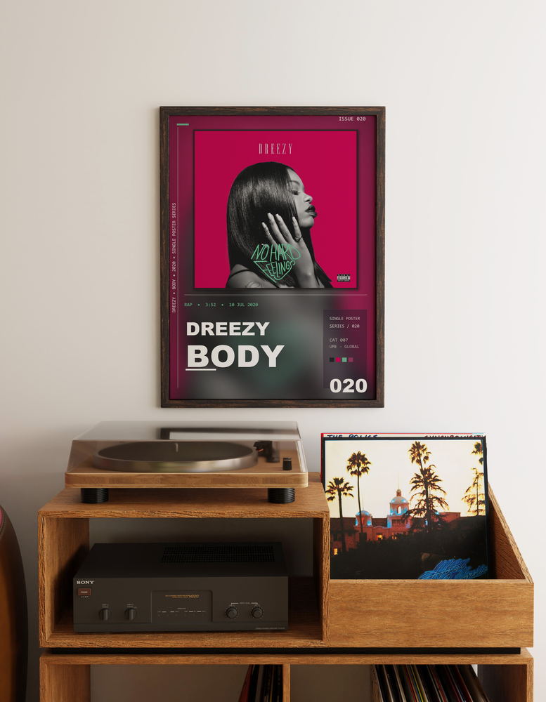 Music poster: Dreezy - Body
