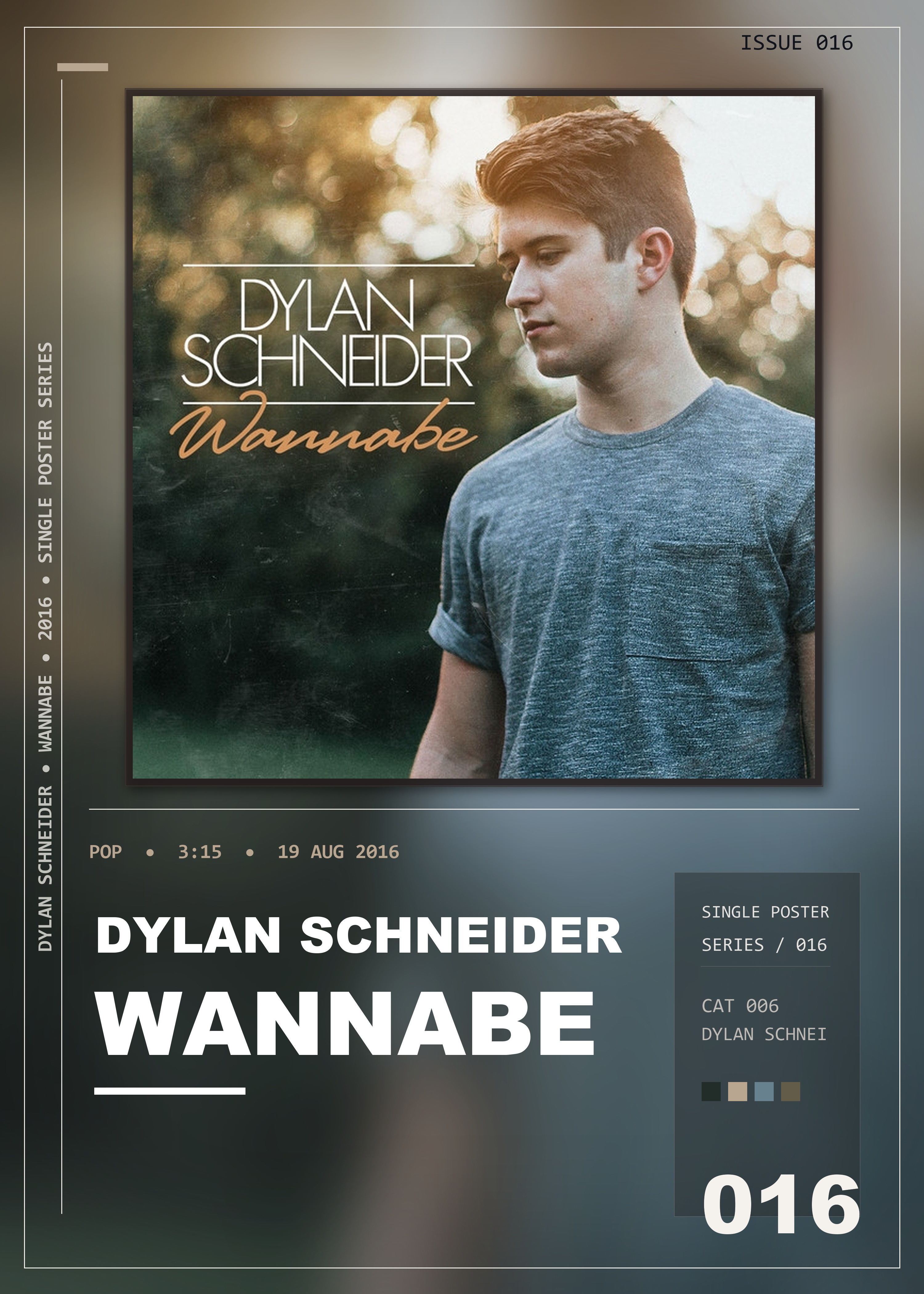 Music poster: Dylan Schneider - Wannabe