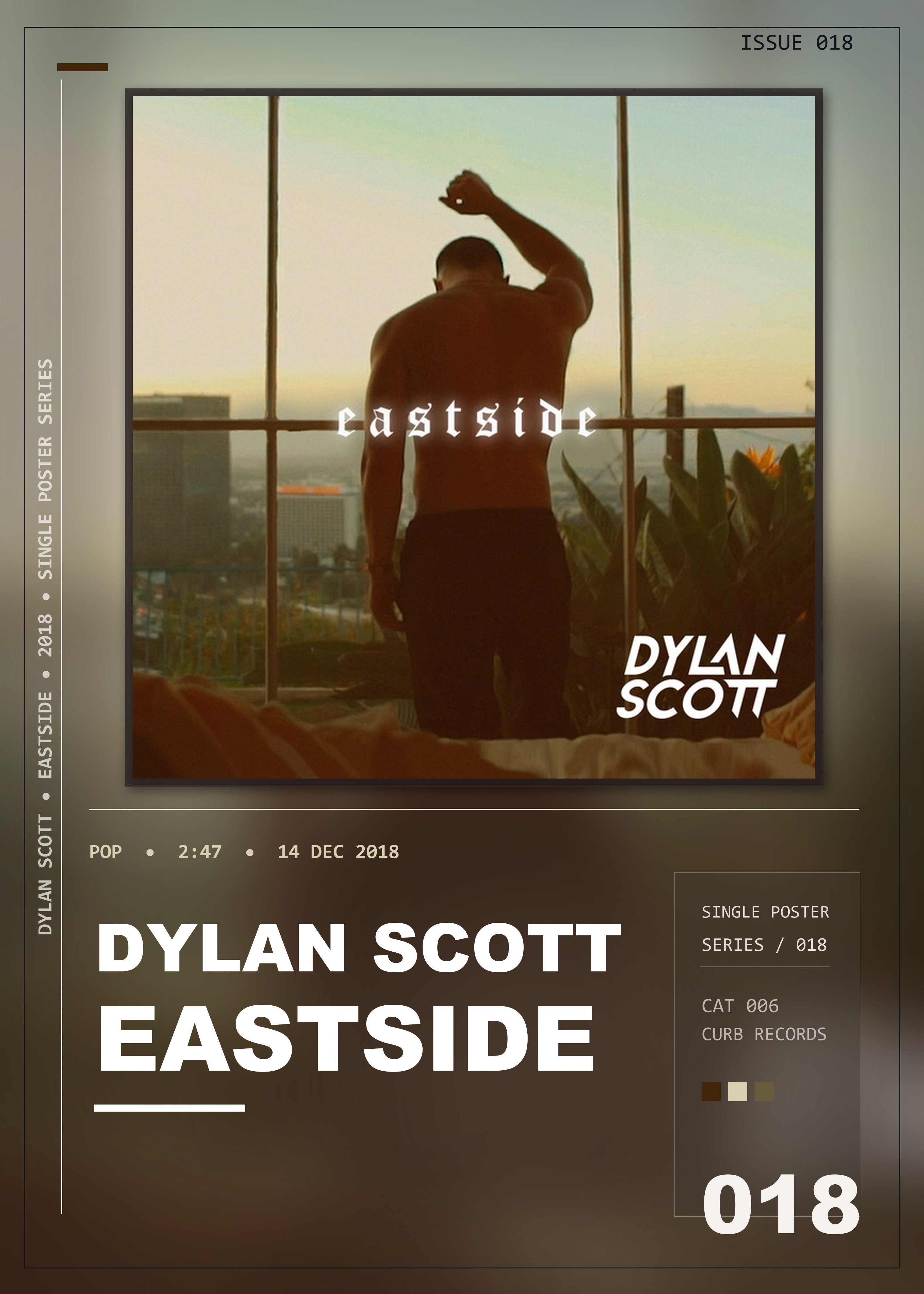 Music poster: Dylan Scott - Eastside