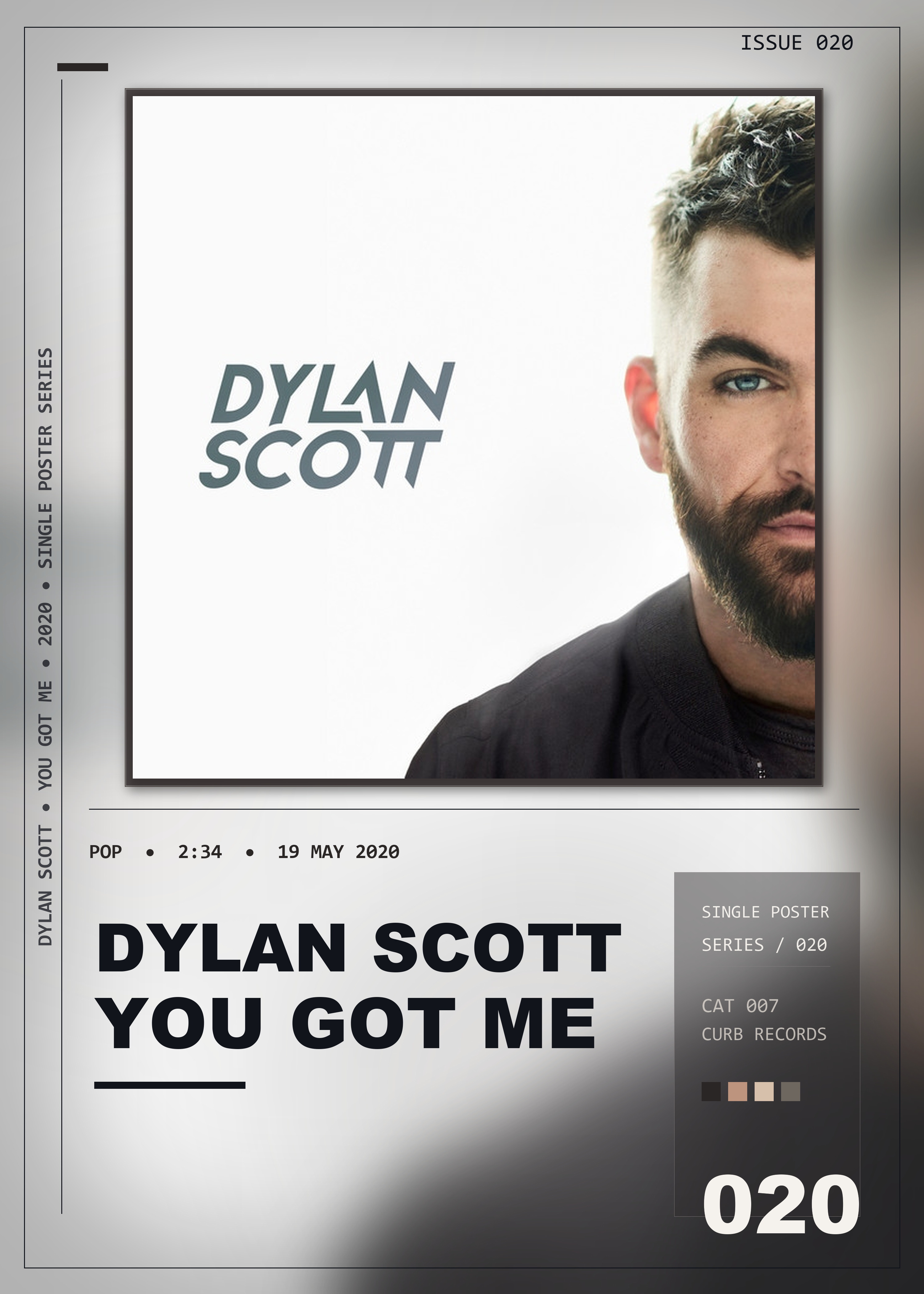 Music poster: Dylan Scott - You Got Me