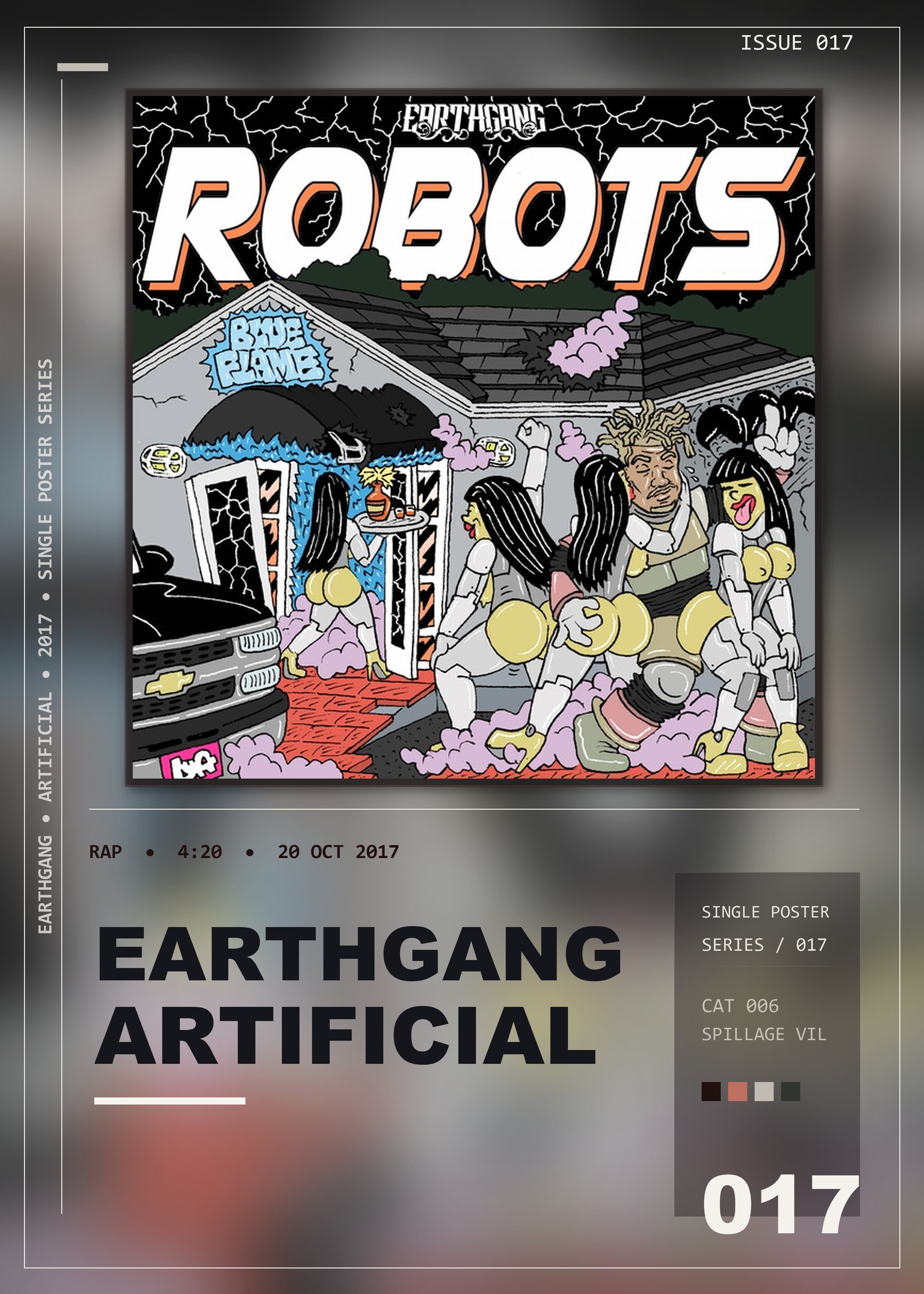 Music poster: EARTHGANG - Artificial