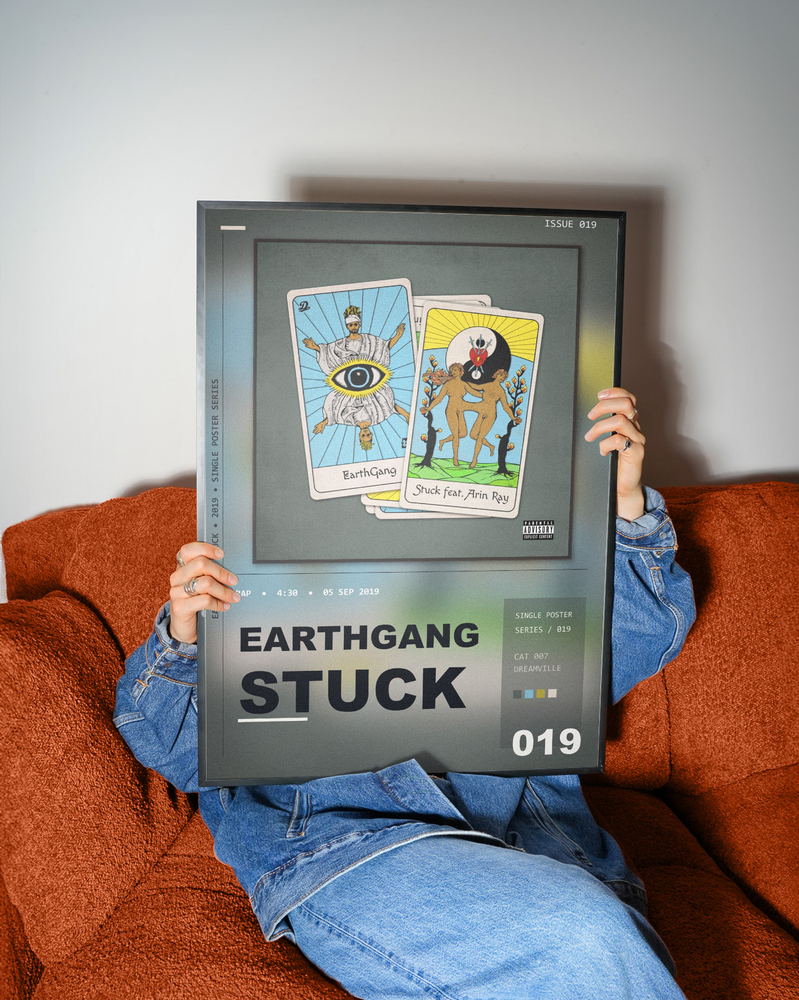 Music poster: EARTHGANG - Stuck with Arin Ray