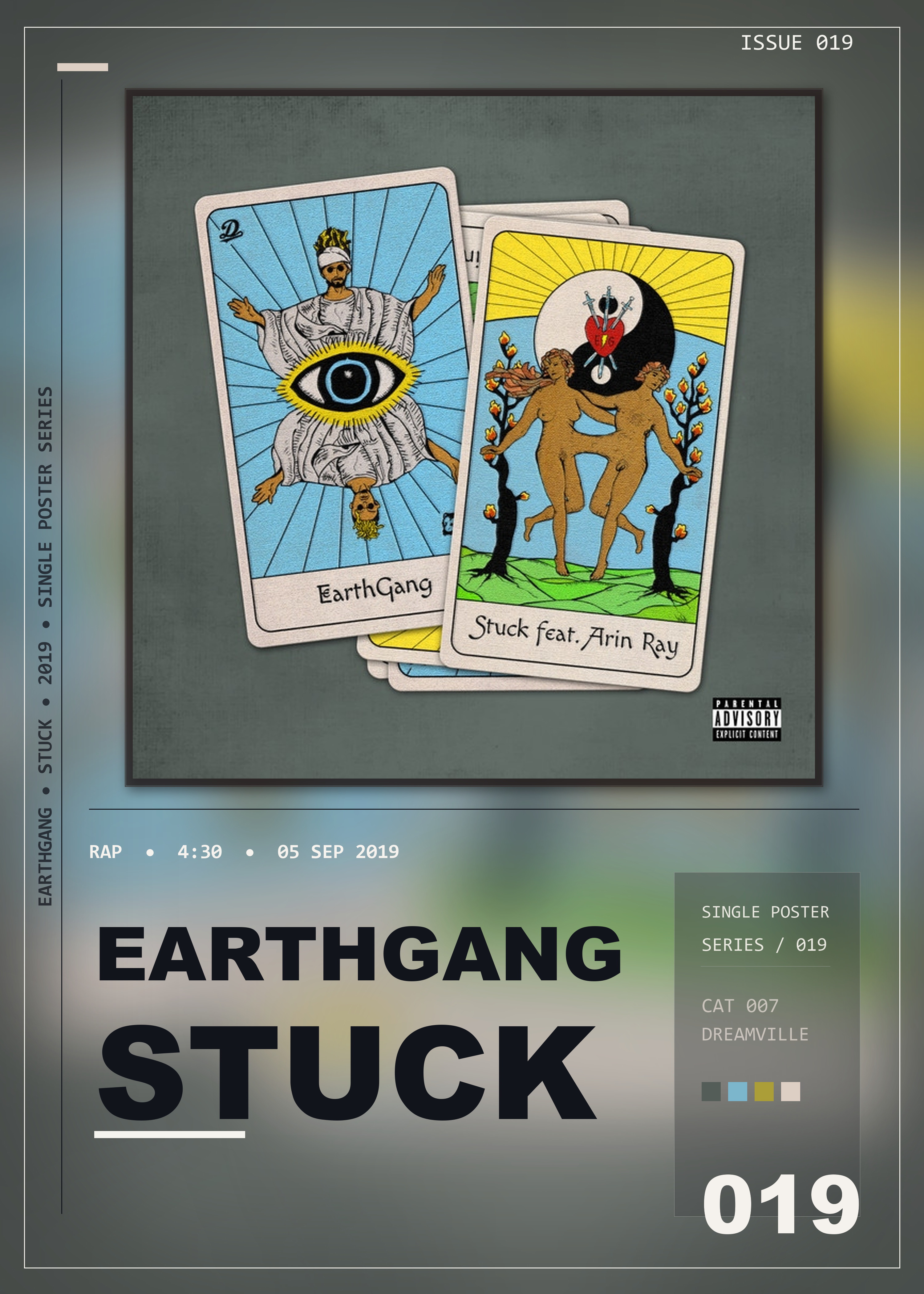 Music poster: EARTHGANG - Stuck with Arin Ray