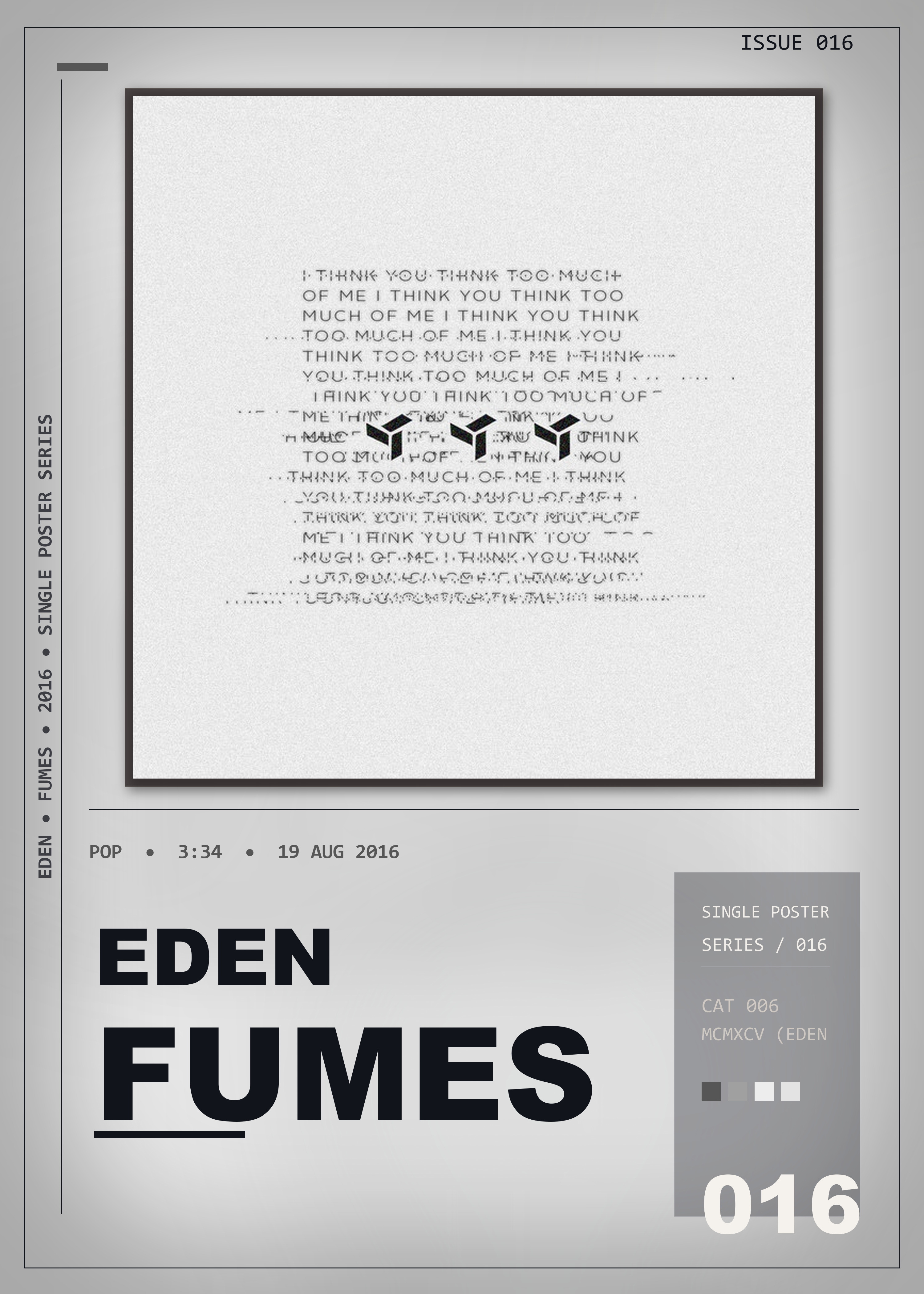 Music poster: EDEN - Fumes