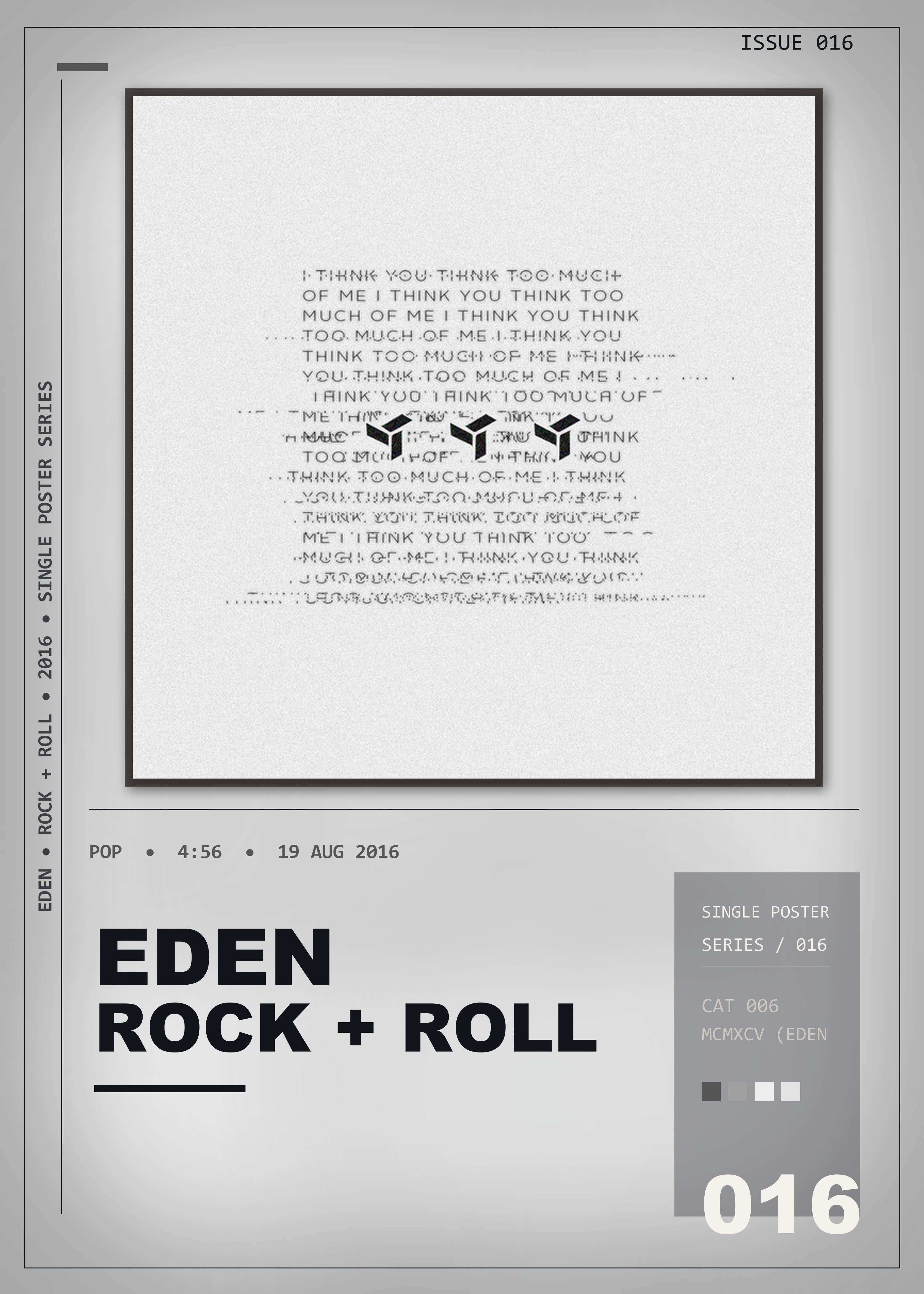Music poster: EDEN - rock roll