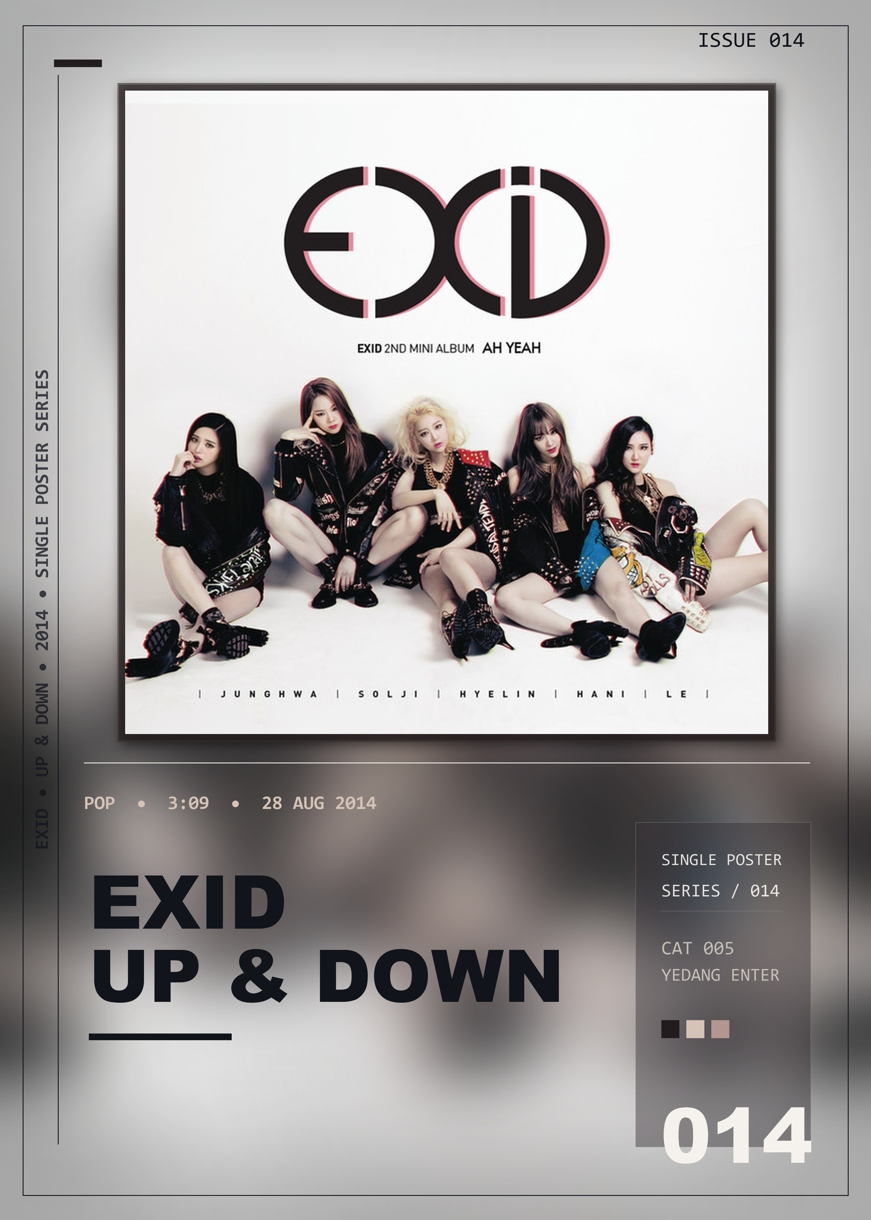 Music poster: EXID - Up Down